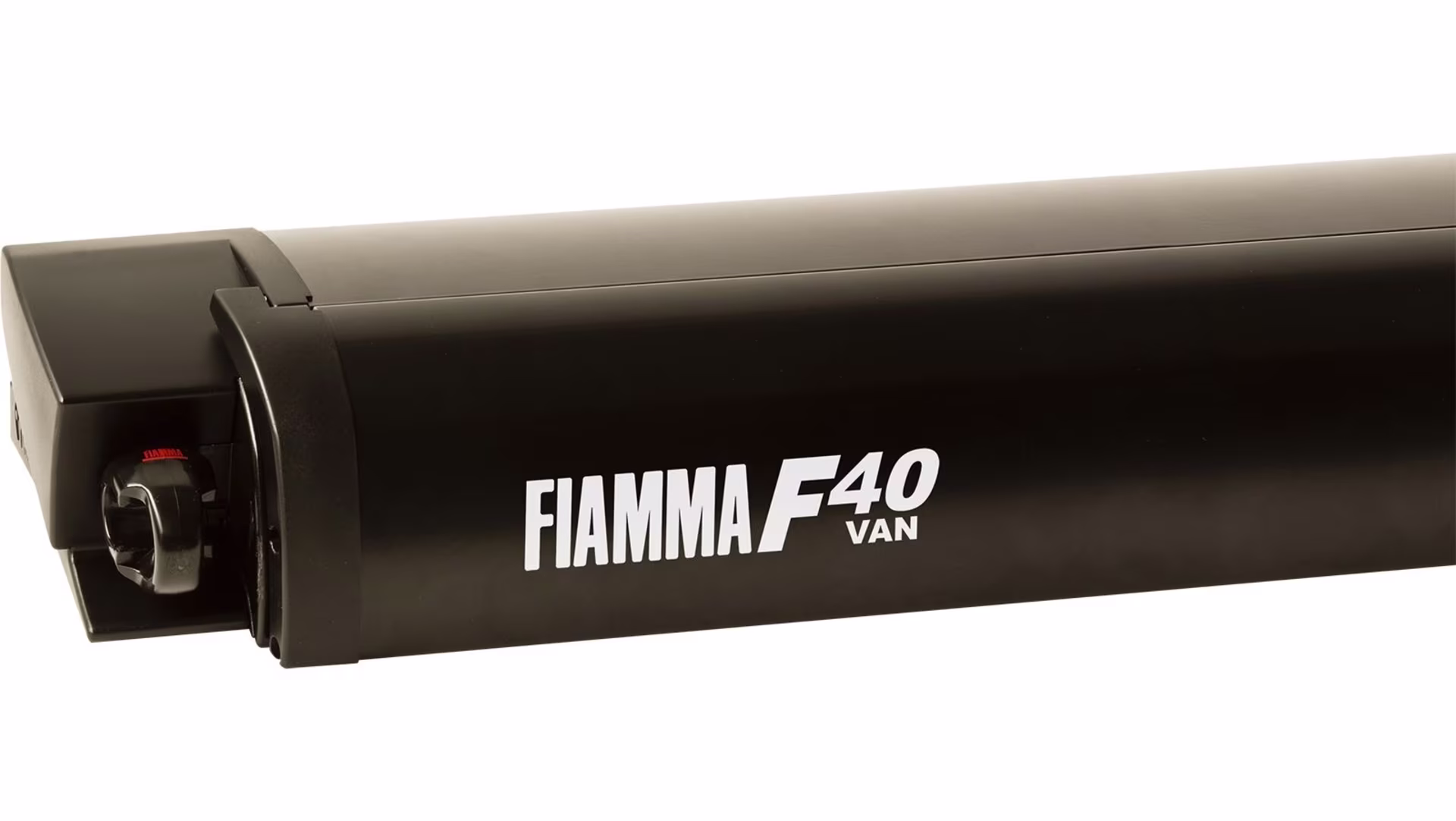Fiamma F40van 270 Dachmarkise Gehäusefarbe Deep Black Tuchfarbe Royal Grey 2,7 m