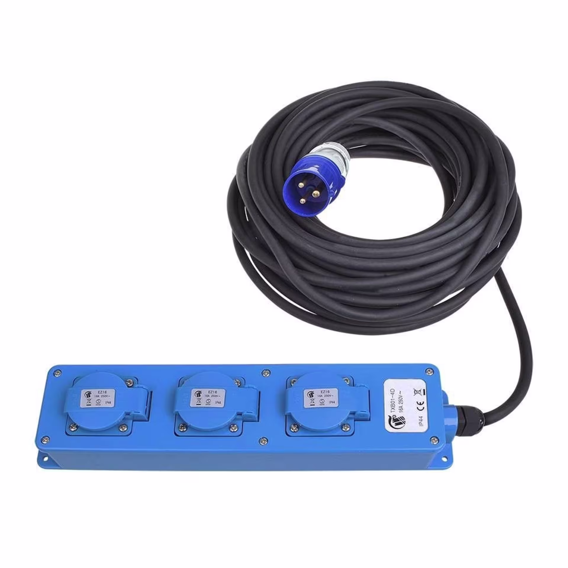 PAT CEE 3 fach Steckdosenleiste Schuko 20 Meter