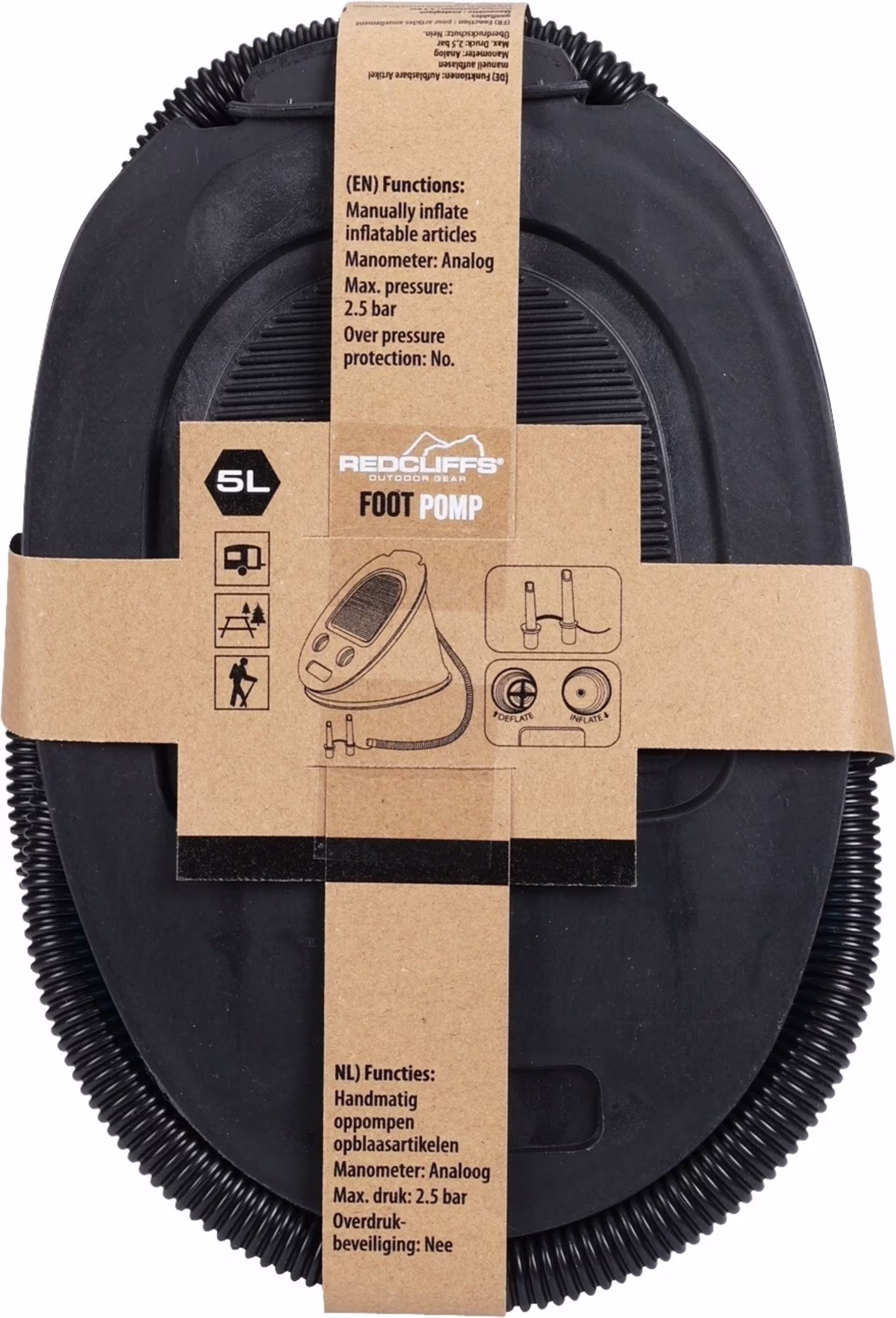 Fussluftpumpe 5 Liter