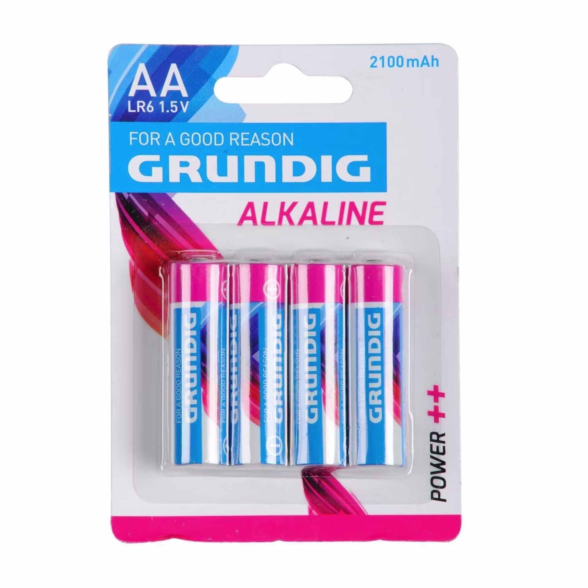 Grundig Alkaline Batterie Mignon AA 1,5 V / 2100 mAh 4er-Pack