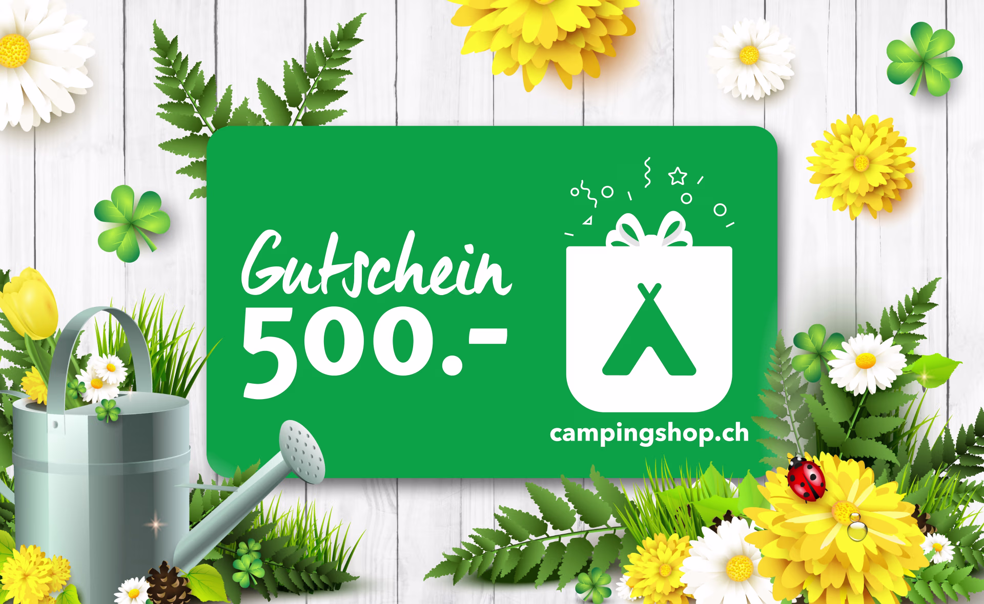 Bon cadeau CHF 500