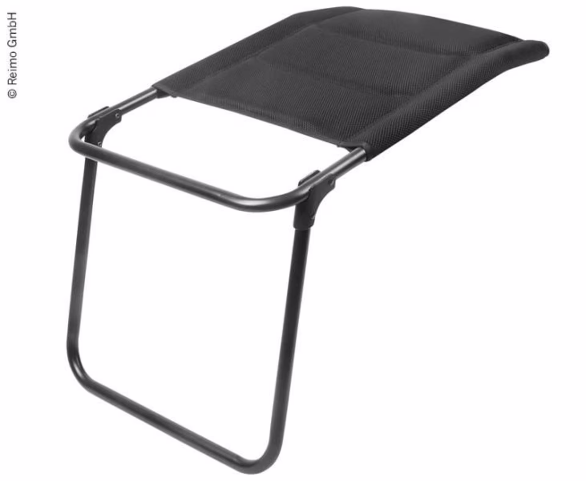 Repose-pieds noir pour chaise pliante MALAGA BREEZE avec rembourrage aéré