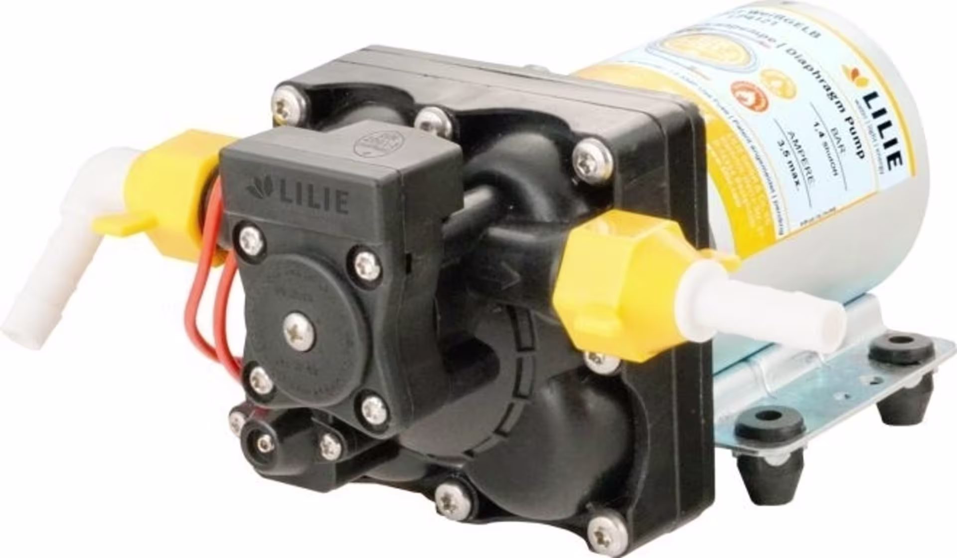 Lilie IQflo 14.4 12V 14,4l/min 3 bar Membranpumpe (Soft-Serie)