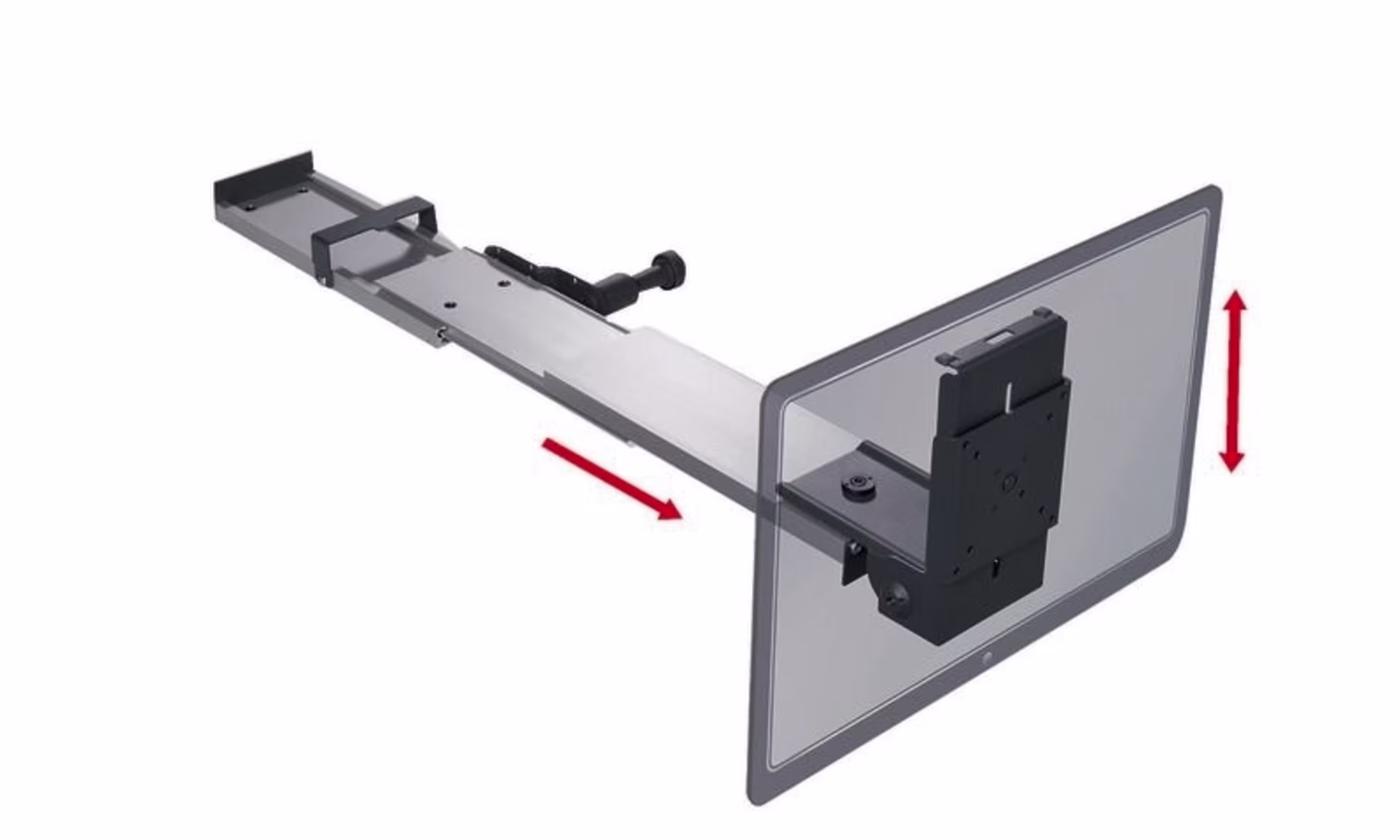 TV Linear-Auszug aus Aluminium SKY20C