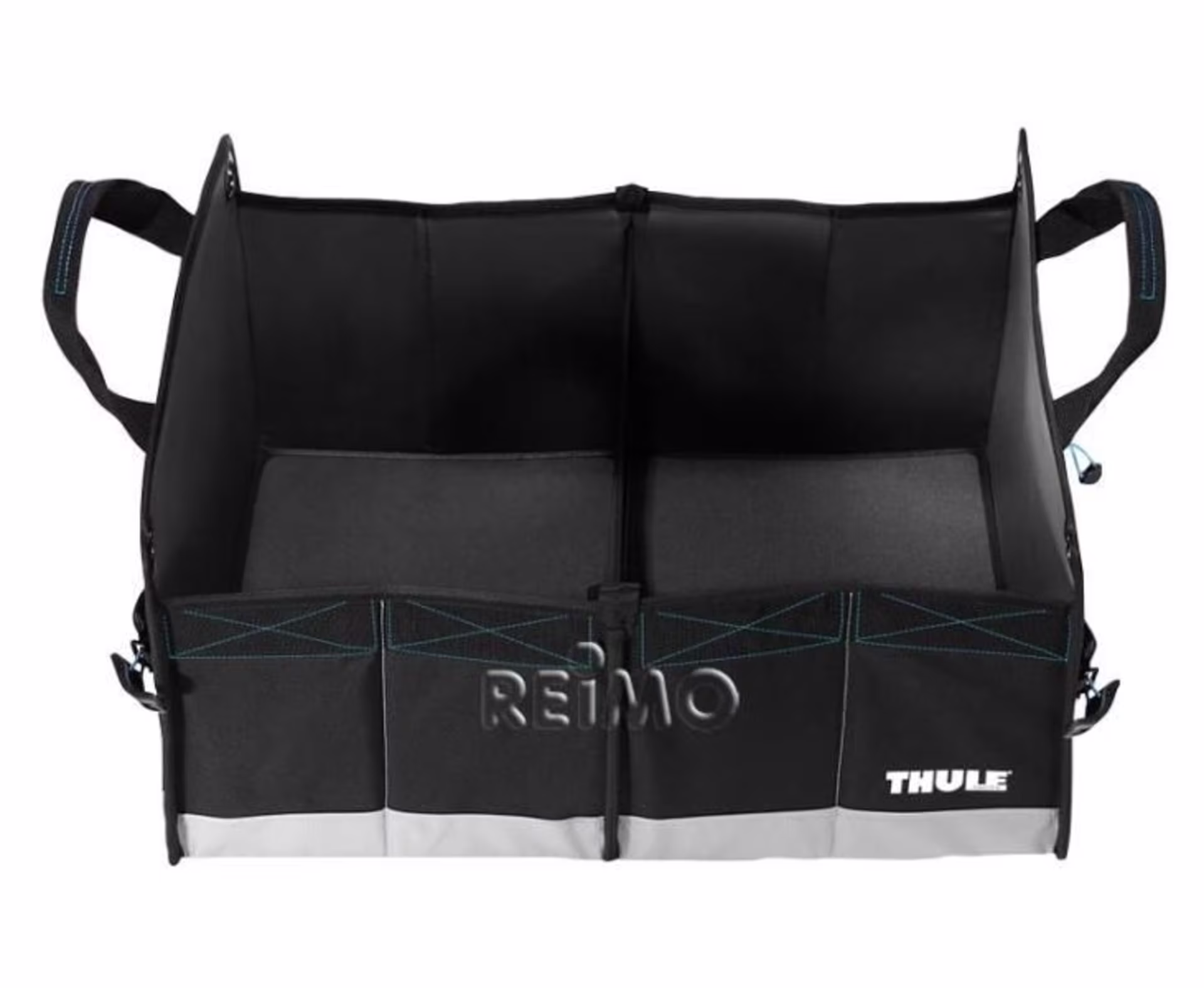 Thule - GoBox Large, noir/turquoise, 61x46x30cm, w