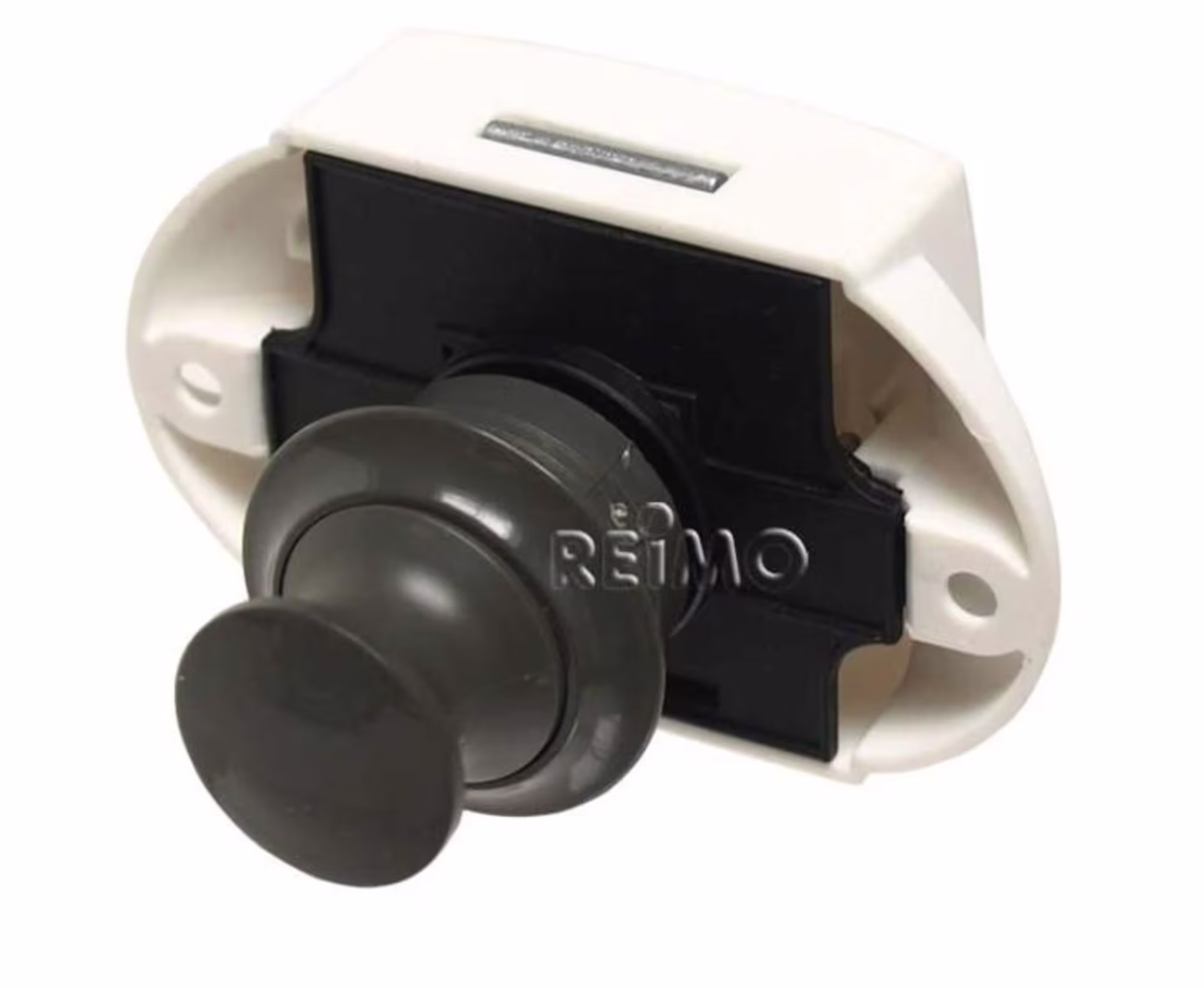Möbelschloss Push Lock - 50er Pack Grau