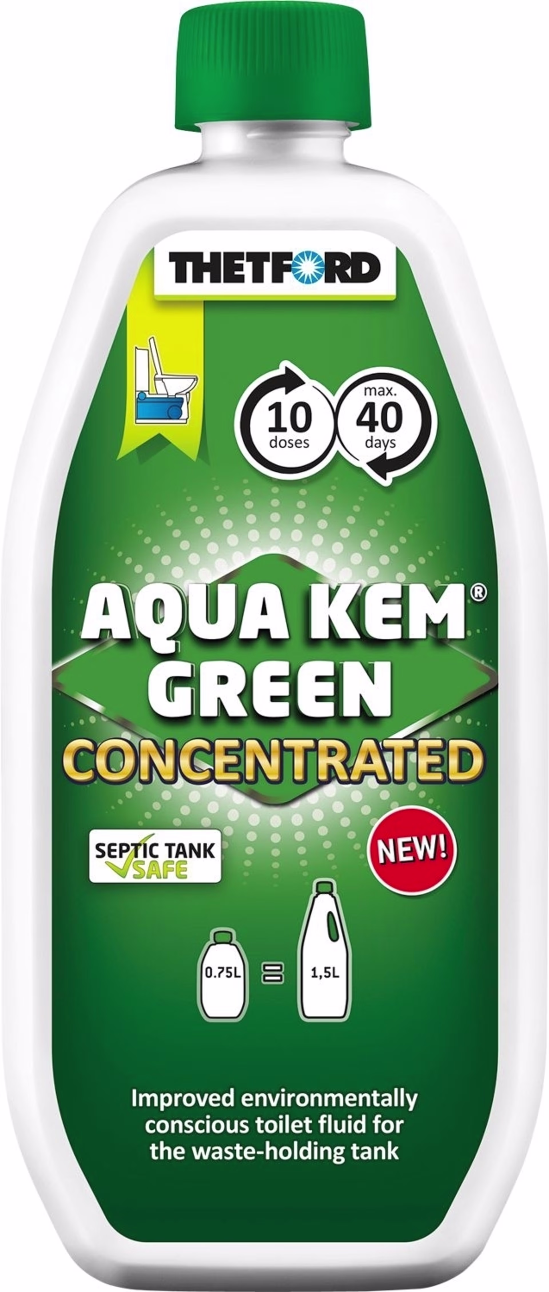 Thetford Aqua Kem Green Concentrated Sanitärflüssigkeit 750 ml