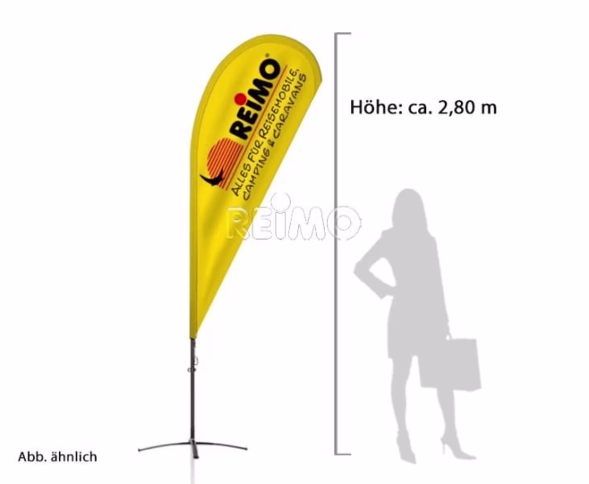 Reimo Dropflag Komplettsystem 280cm