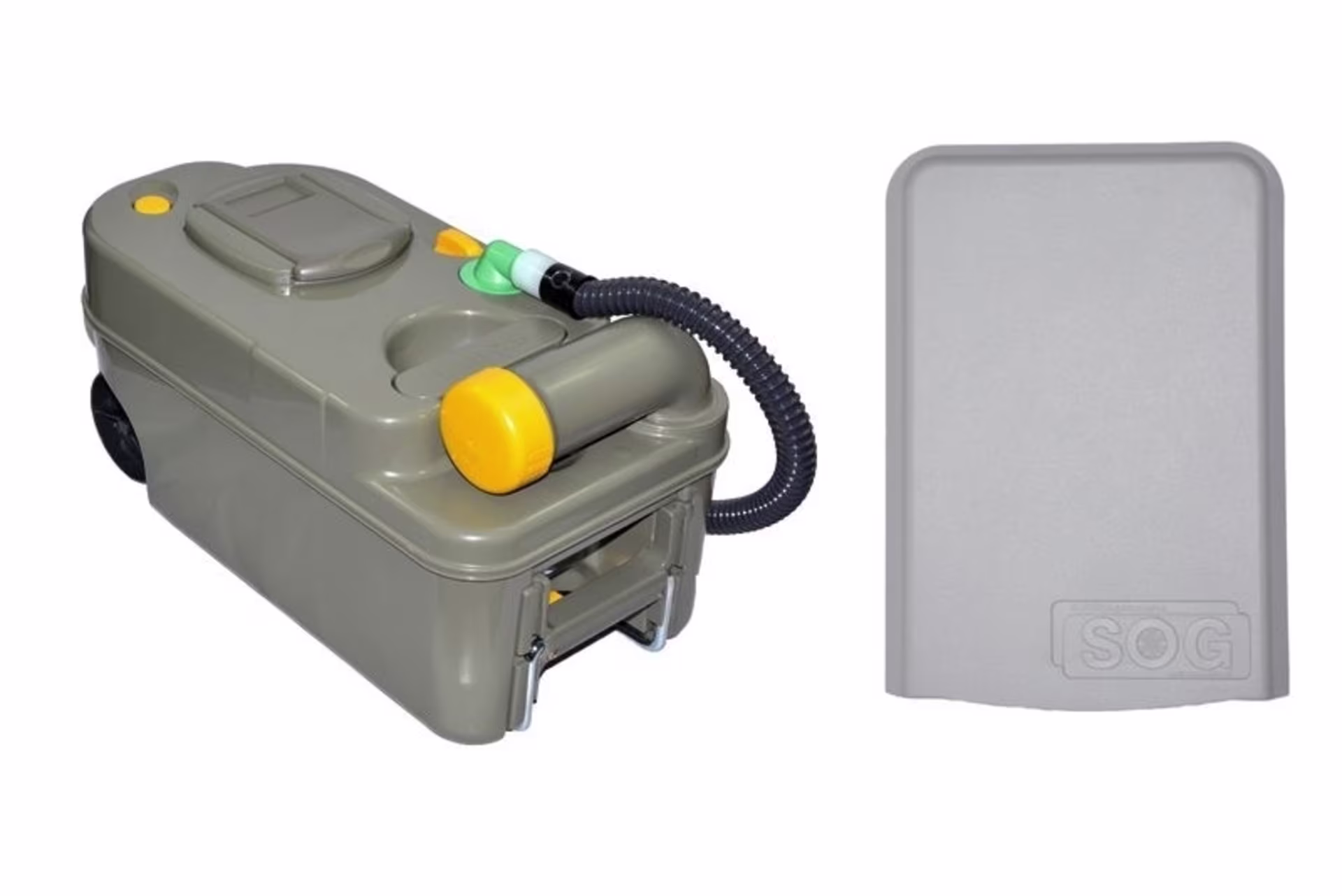 SOG type B (C200) ventilation des toilettes variante de porte gris clair