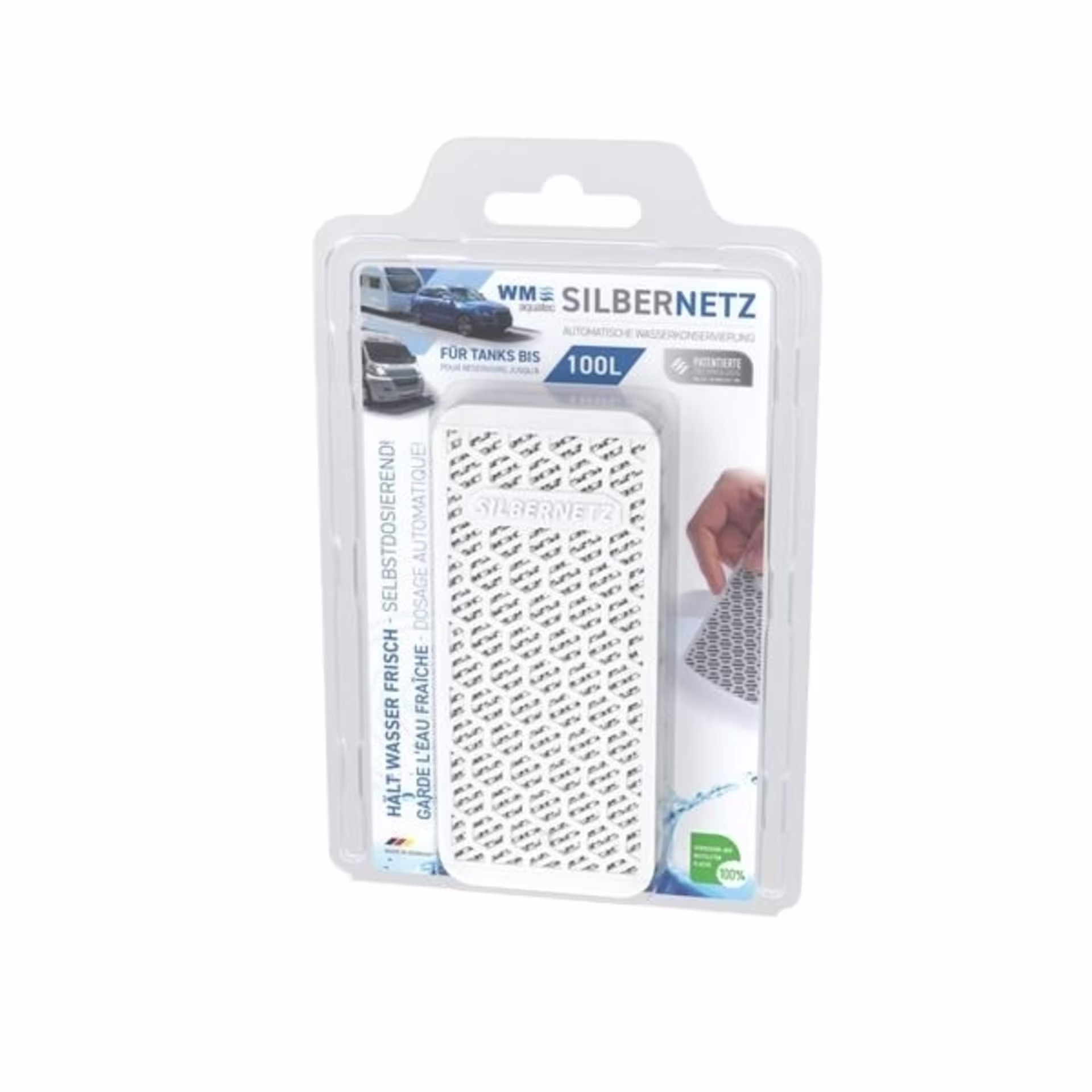 Silbernetz-Packung für 160L Tanks zur Wasserkonservierung