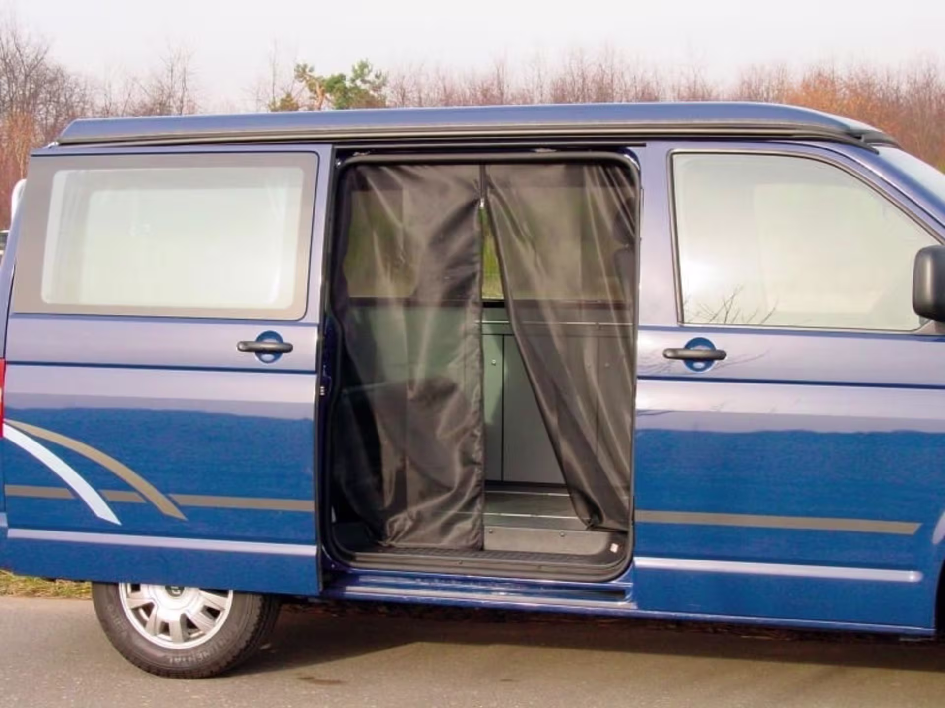 Moskitonetz-Set für VW T5 ab 2003 - Heckklappe und Schiebetür