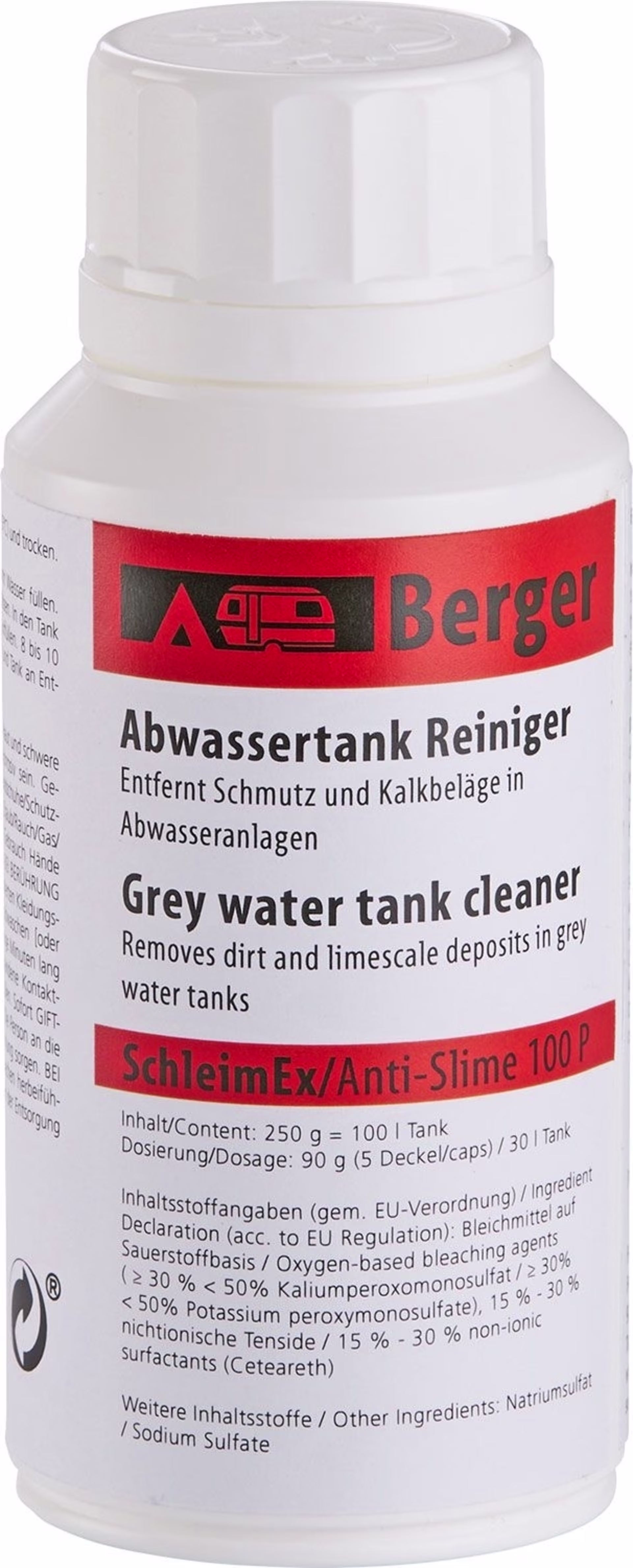 Berger Abwassertank Reiniger für 100 l