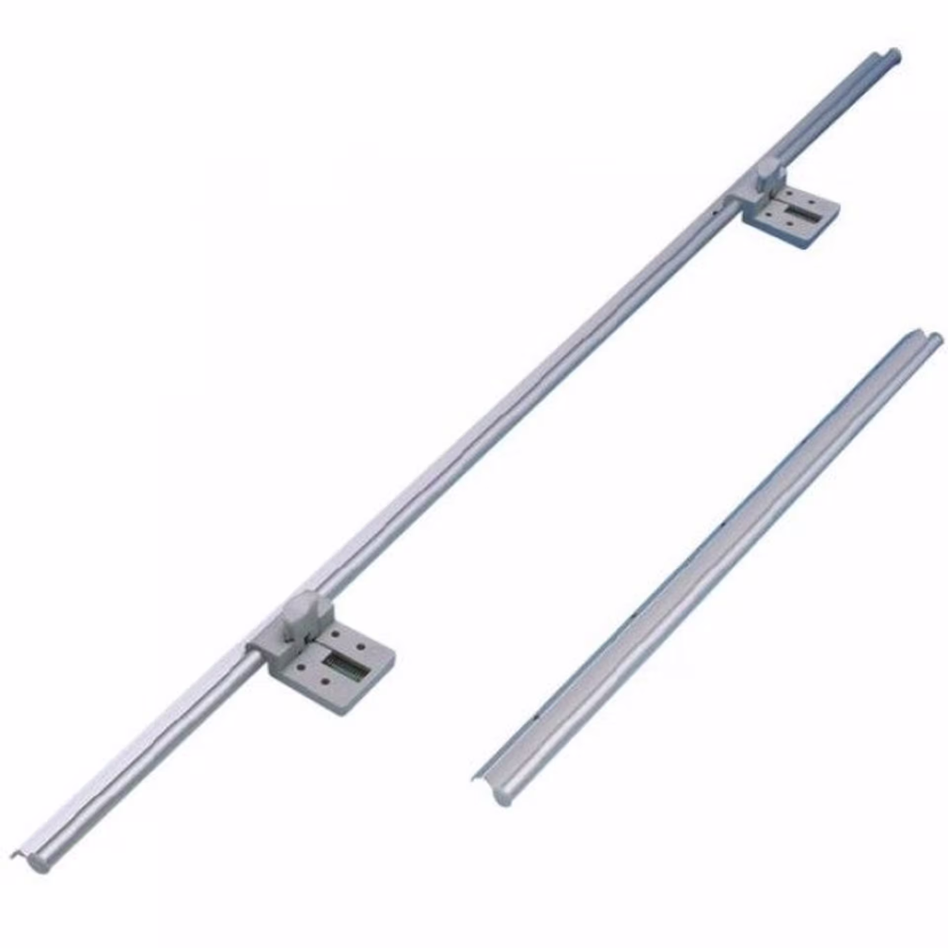 Fawo Tischgleitschiene Setverpackung silber/grau
