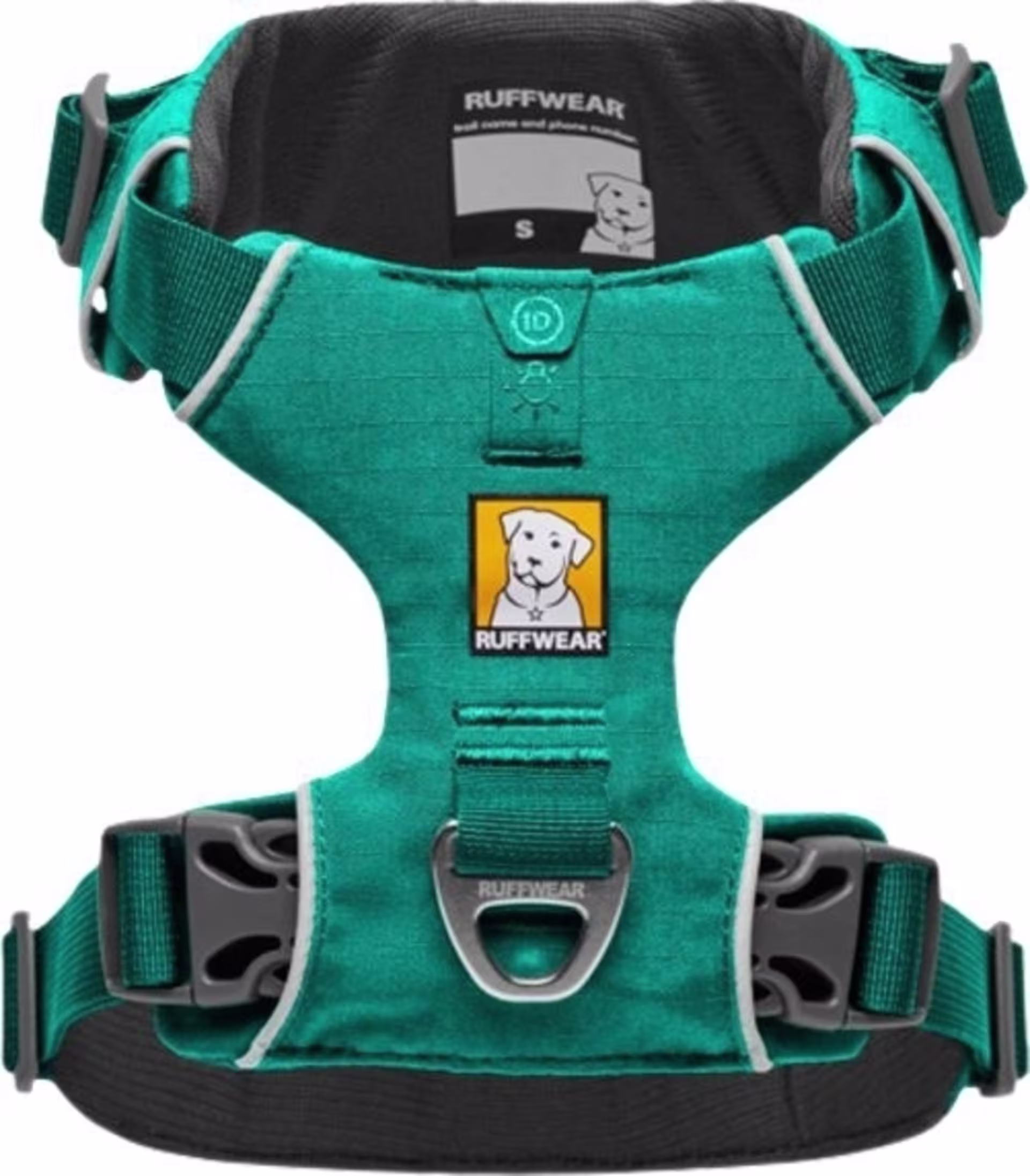 Ruffwear Front Range harnais rembourré pour chien Aurora Teal L/XL