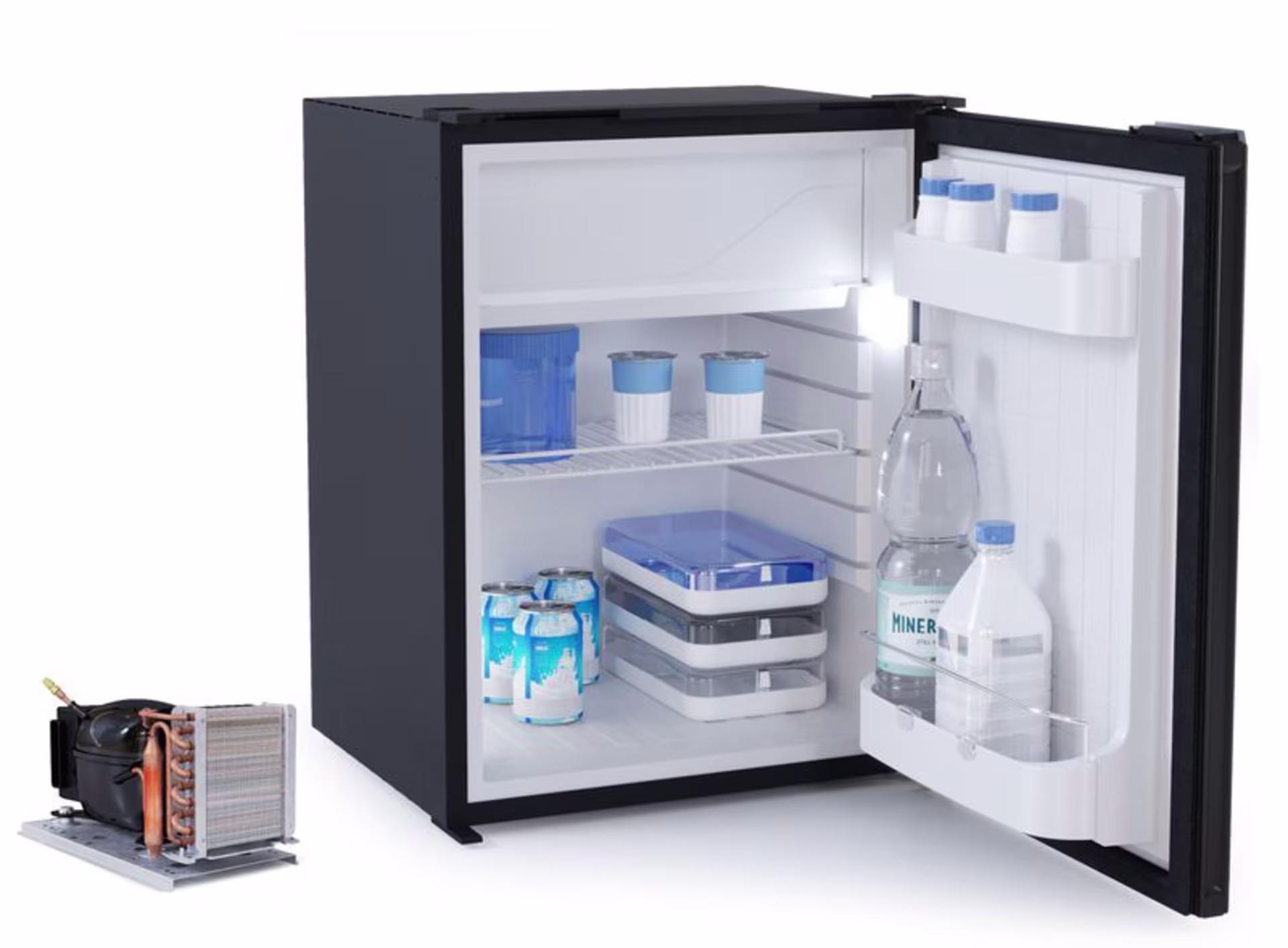 Vitrifrigo Kompressor-Kühlschrank - Grau, 75 Liter