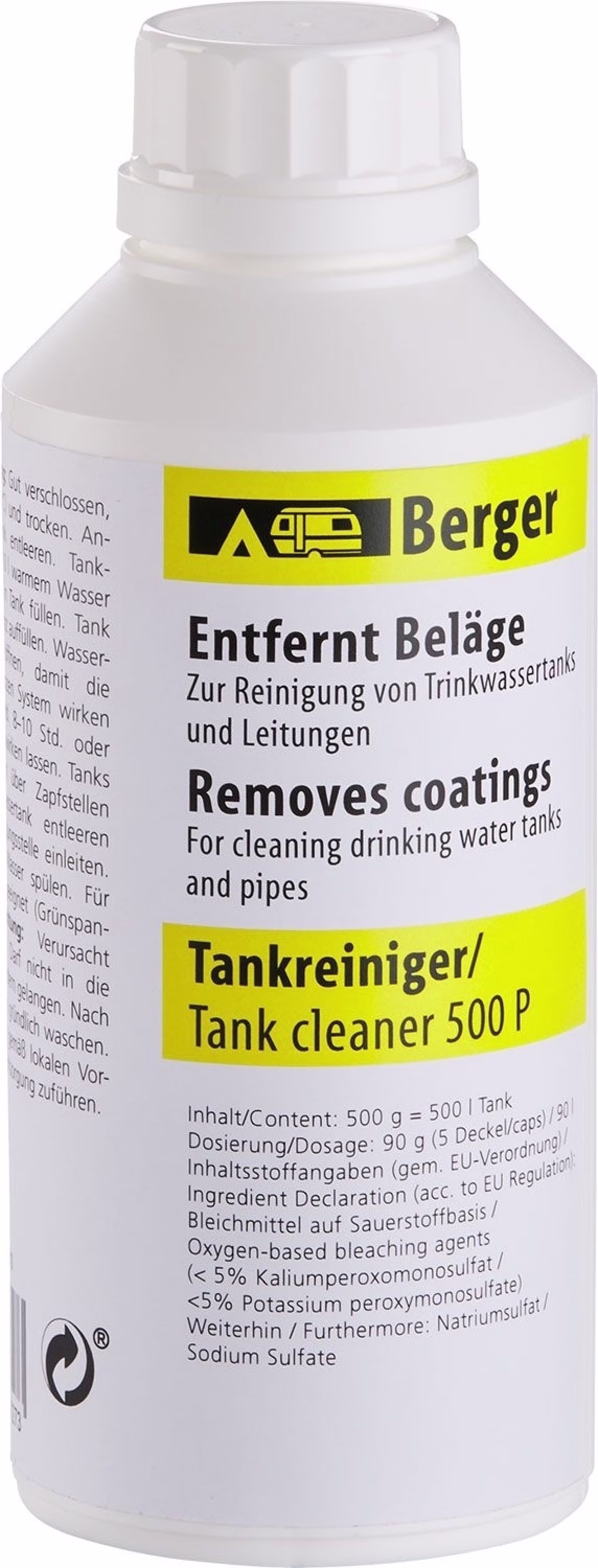 Berger Wassertankreiniger 500 g