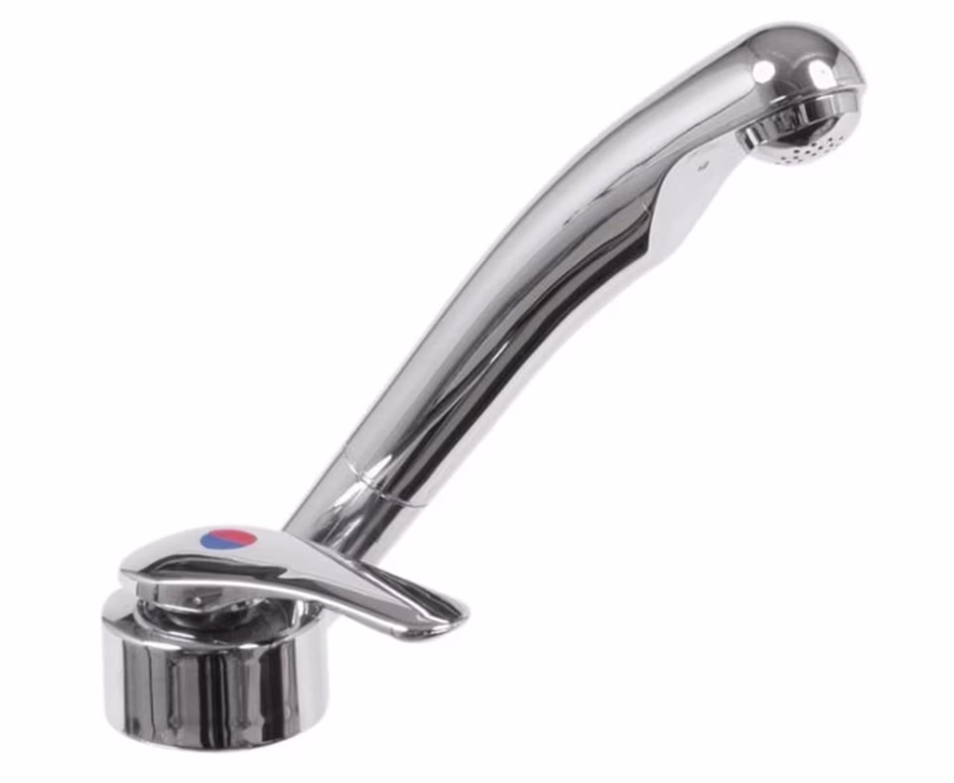 Robinet Twist avec interrupteur et raccord chromé 12mm, Uni Quick
