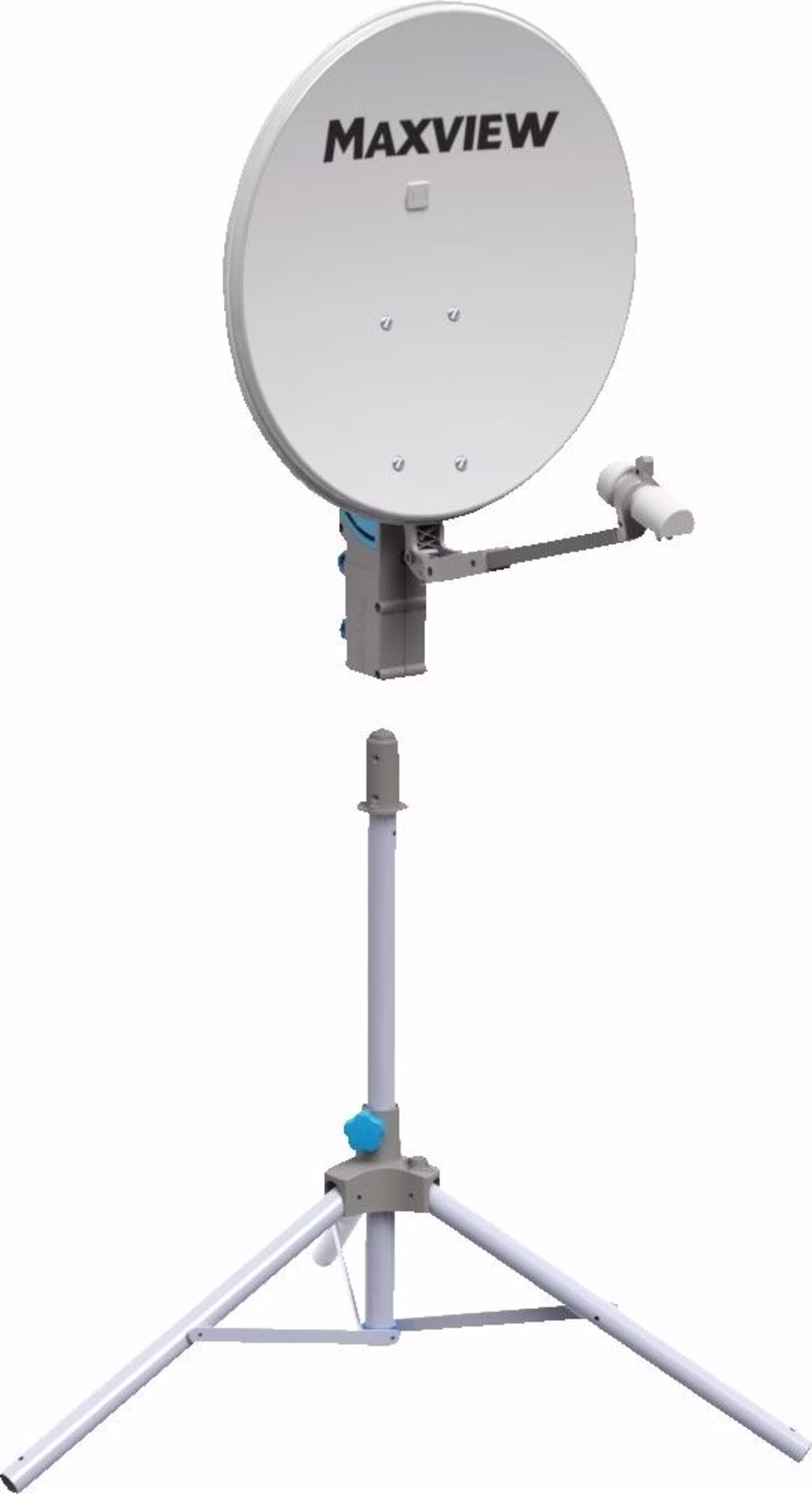Maxview Precision manuelle Satellitenanlage 75 cm TWIN-LNB