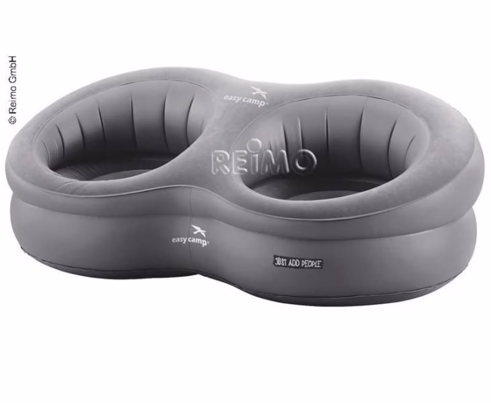 Sessel aufblasbar, grau