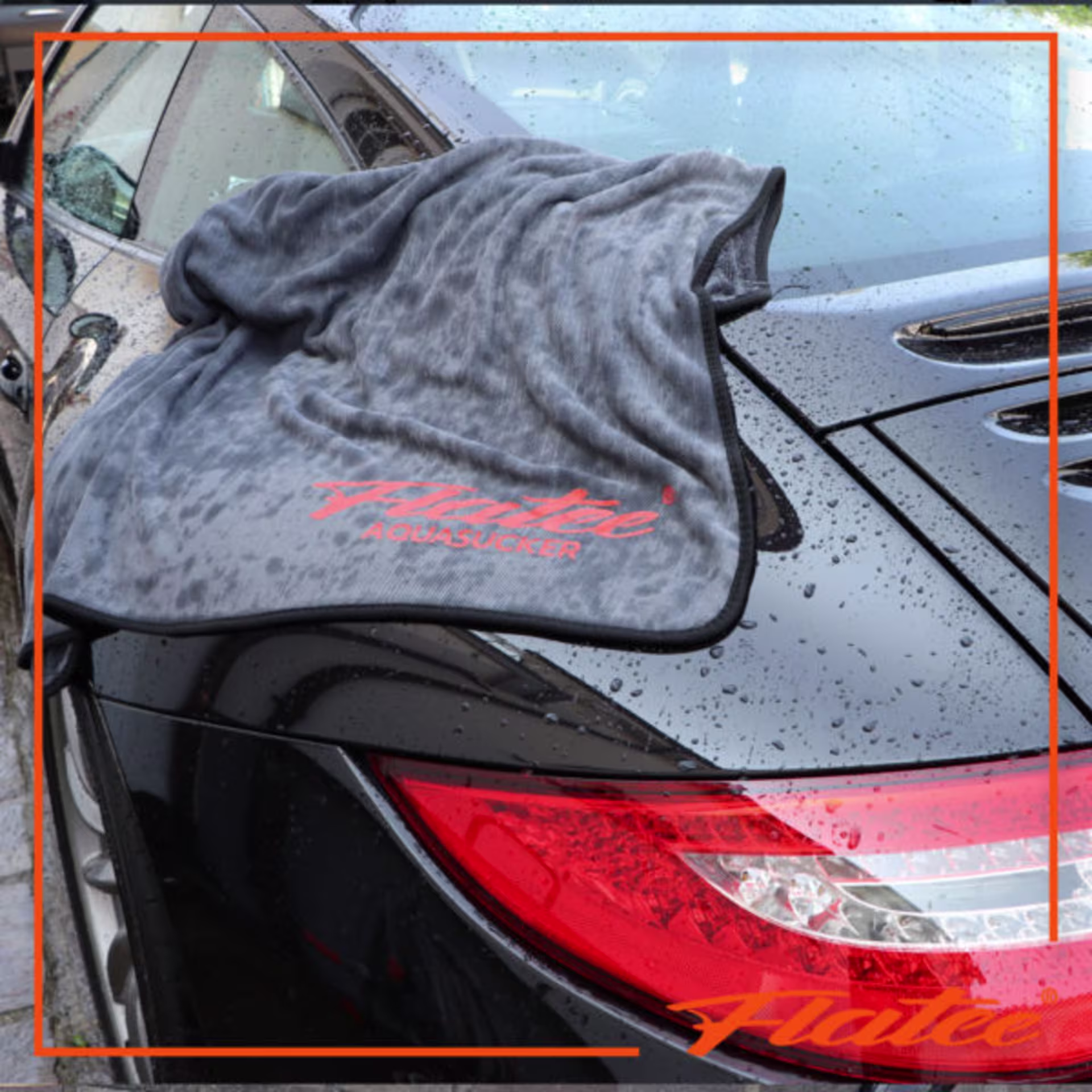 Flatee AQUASUCKER - Badetuch für das Auto - (80x10