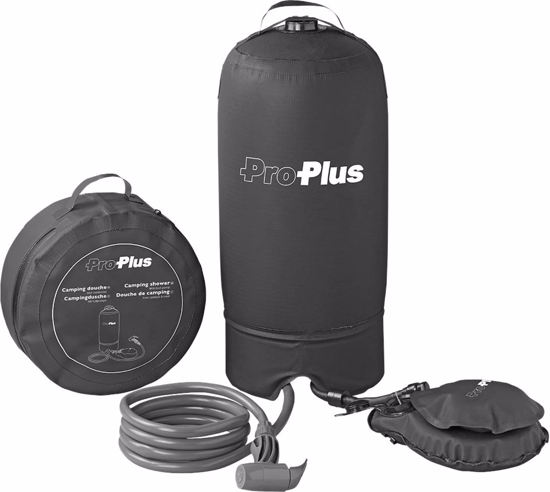 PAT Campingdusche 11 Liter mit Fußpumpe