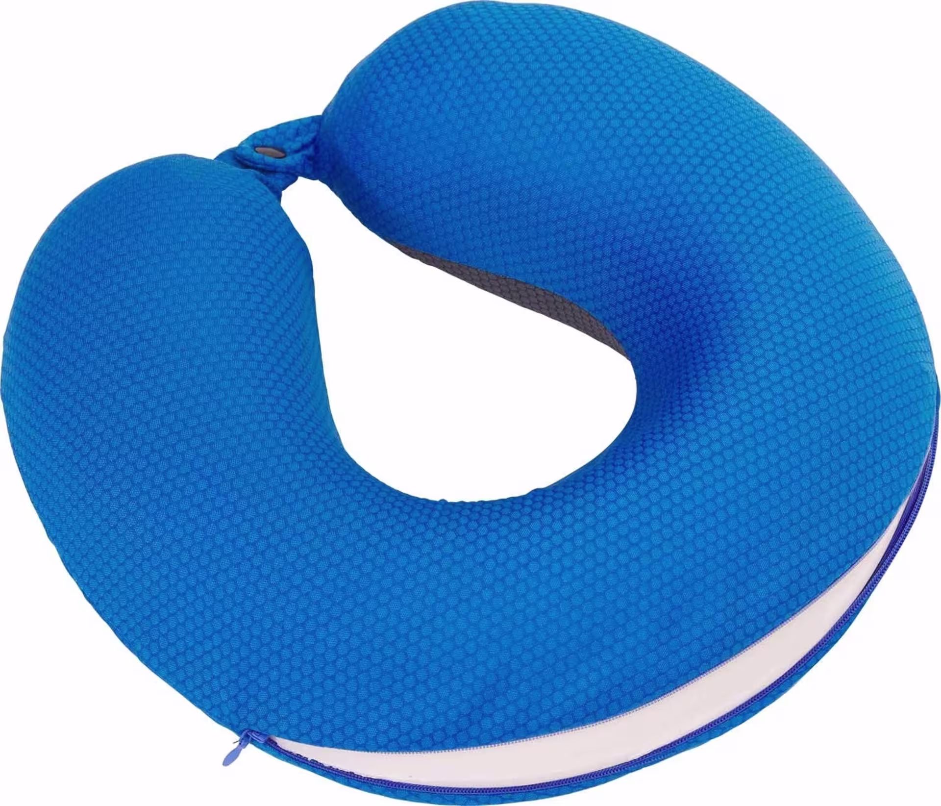 Berger Memory Nackenkissen 30 x 30 x 9 cm blau