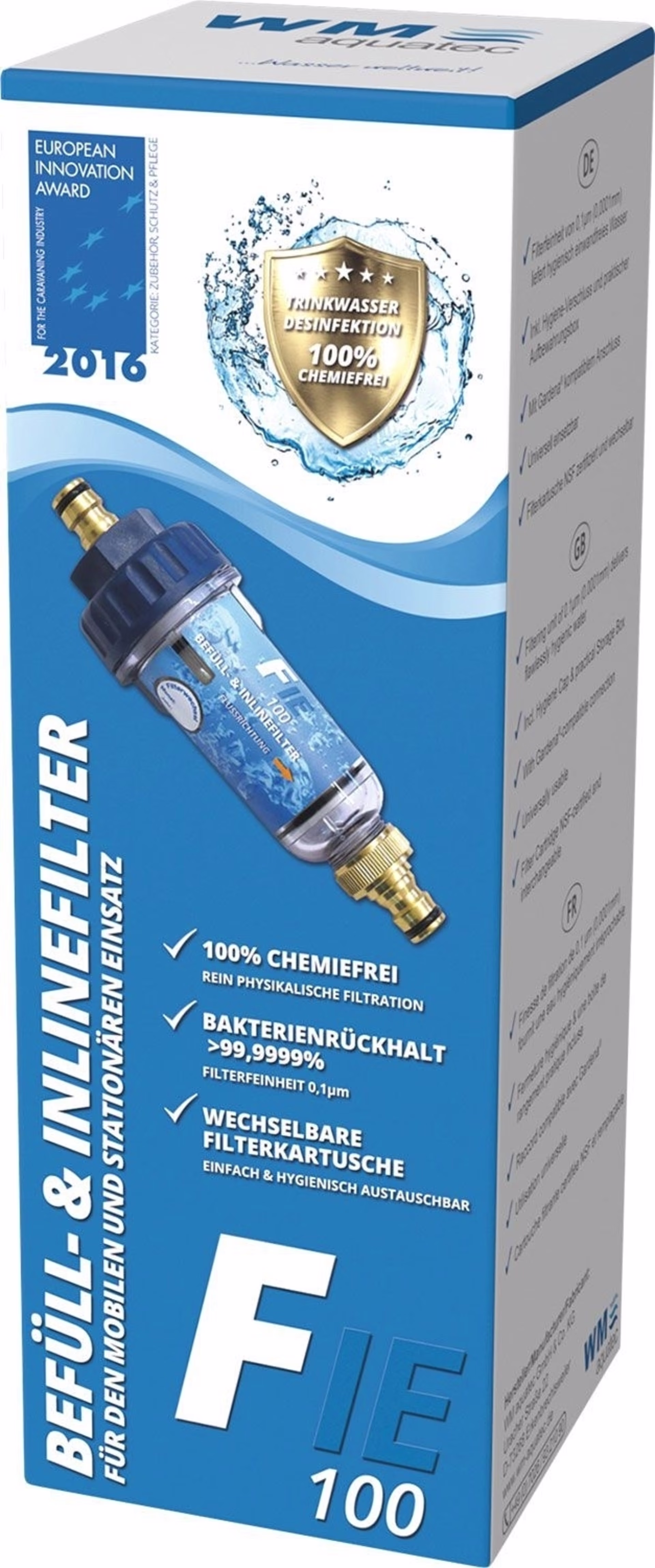 WM Aquatec FIE-100 Befüllfilter & Inlinefilter