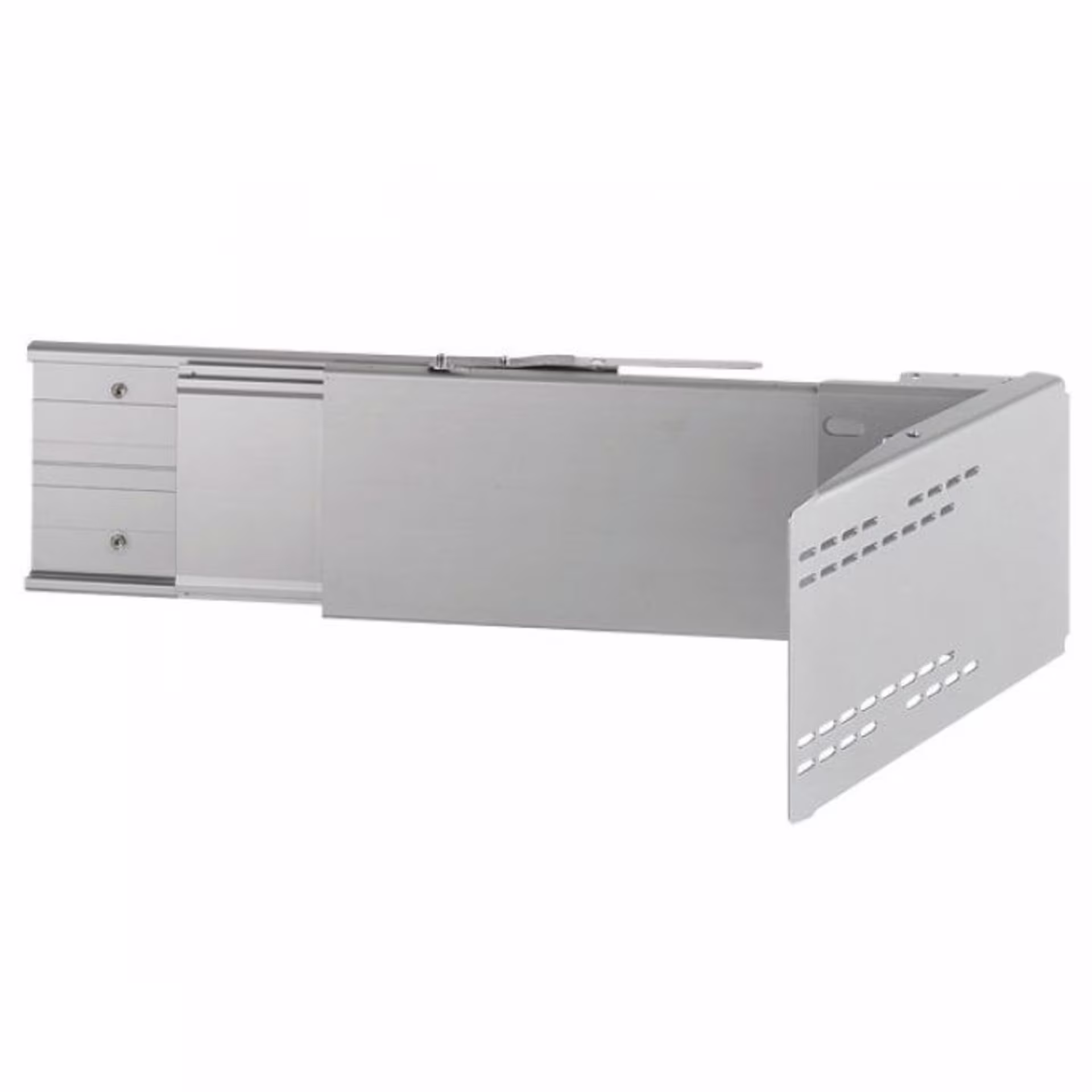 Caratec seitlicher TFT-Konsolenauszug CFA101L grau