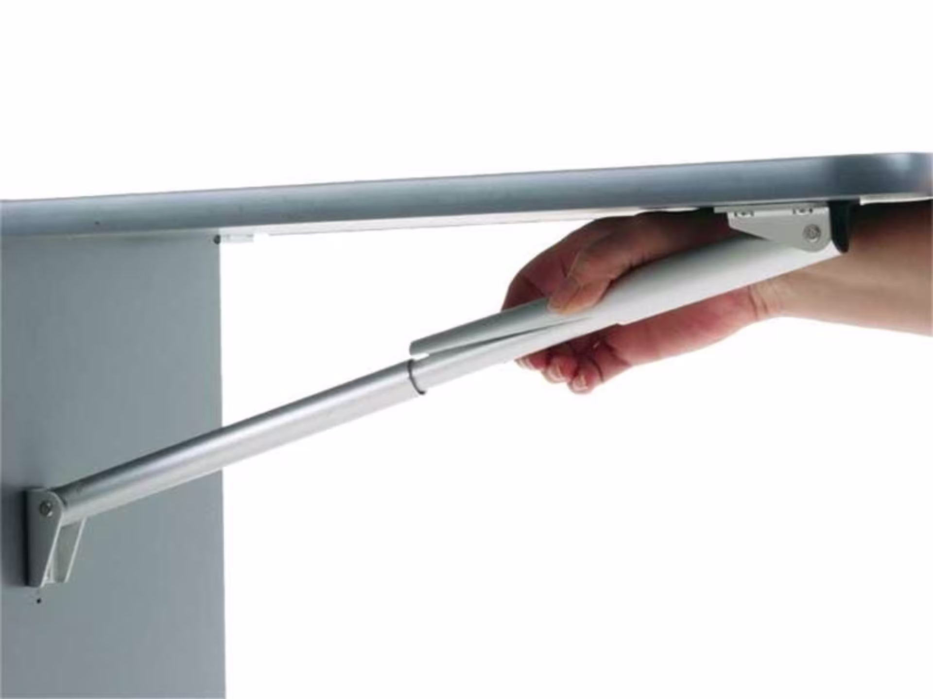 Aluminium Klappkonsole mit Einhandbedienung in verschiedenen Grössen (150 - 549 mm)