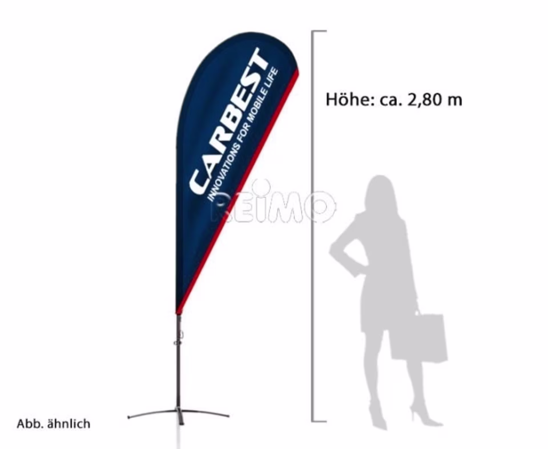 Carbest Dropflag Komplettsystem