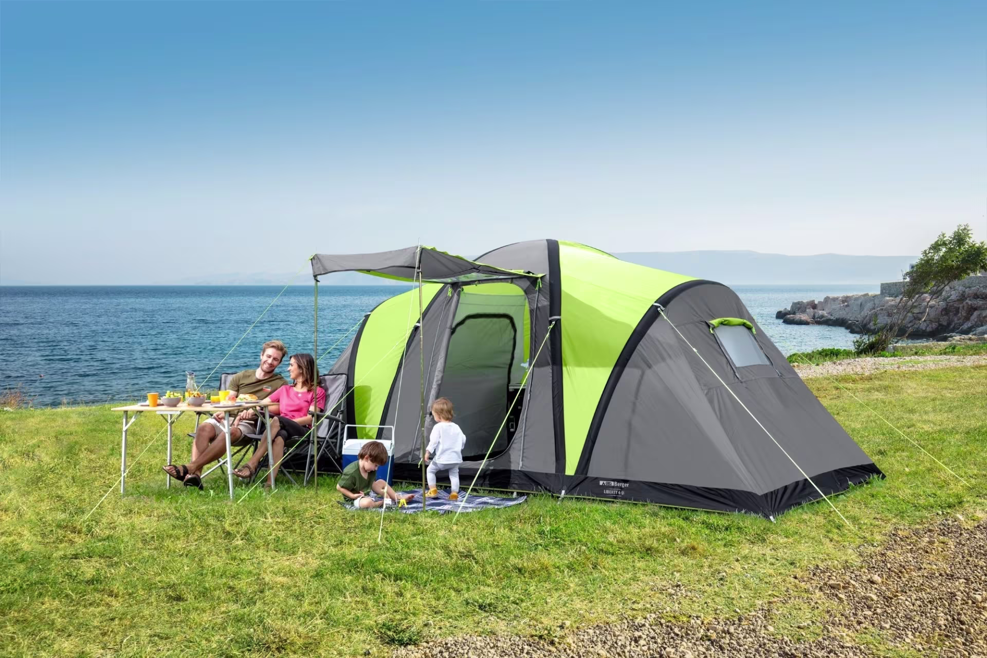 Tente Berger Liberty 4 Air Tente familiale