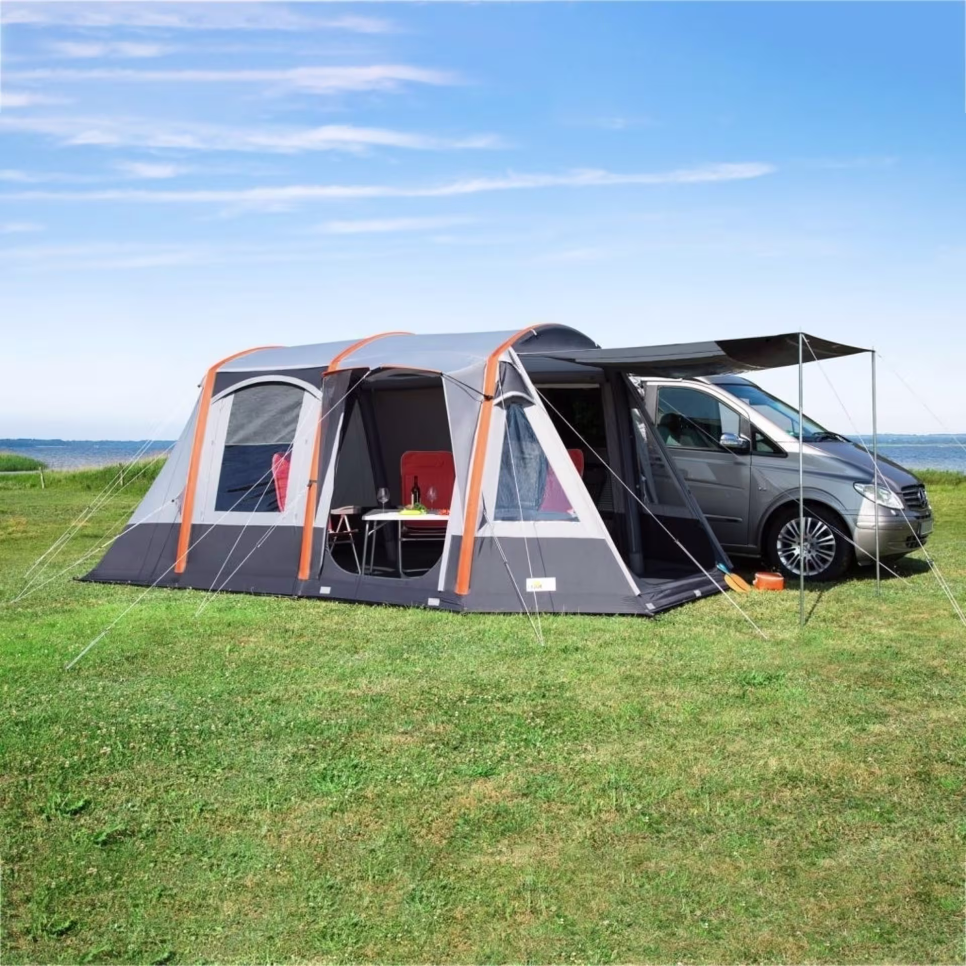 Tente de bus Pegasus Air avec tapis de sol, système Air-In
