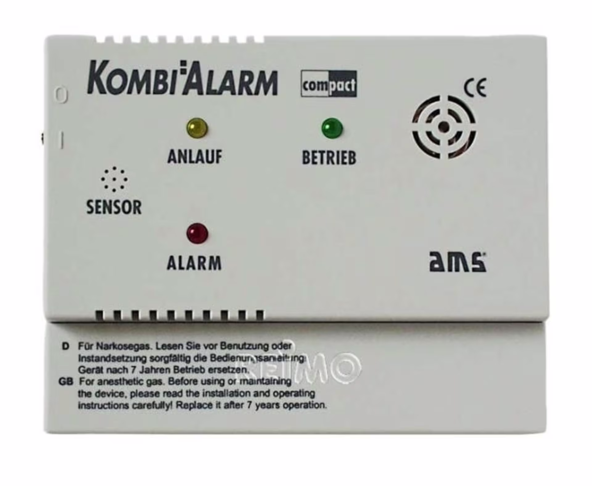 Détecteur de gaz AMS-Kombi Compact KO/gaz liquide 12V