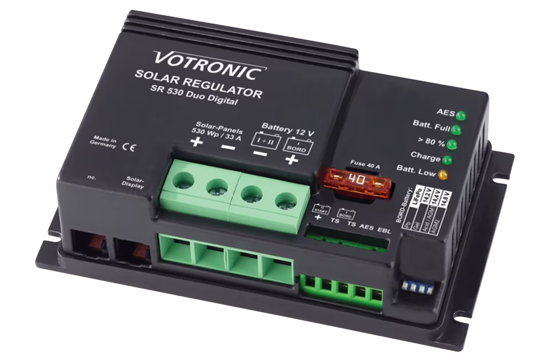 Votronic Solar-Laderegler SR 530 Duo Digital