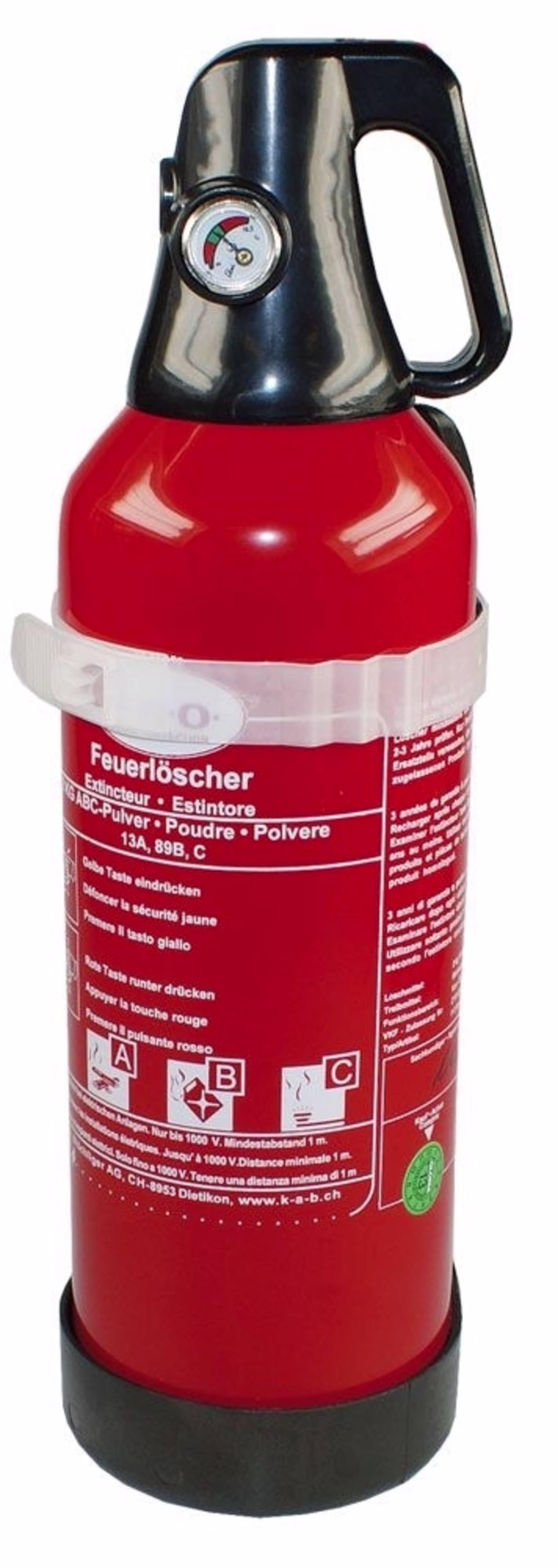 Pro Pulverfeuerlöscher 2KG Pulver mit Halter
