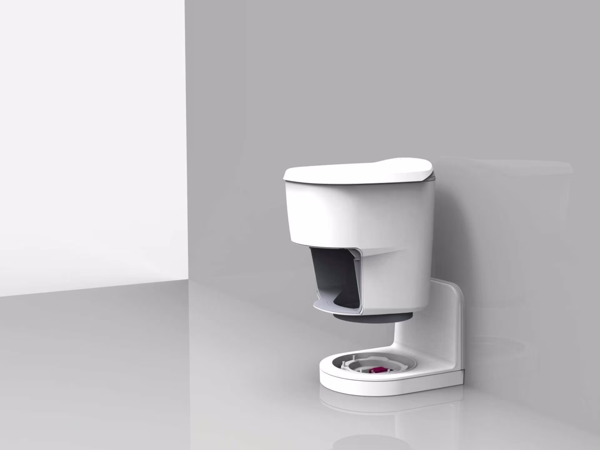 Clesana Toilette C1 mit L-Adapter Beuteltoilette Trockentoilette 12 V