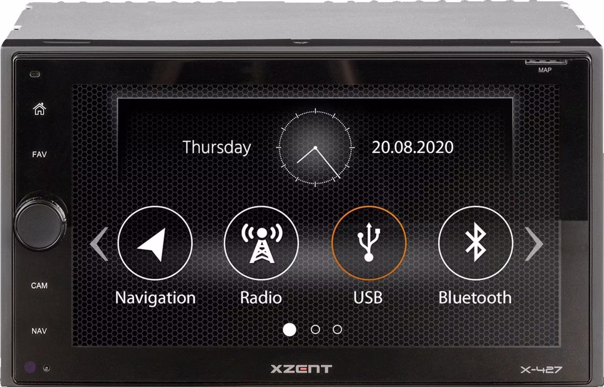 Xzent X-427 2-DIN Naviceiver Infotainmentsystem