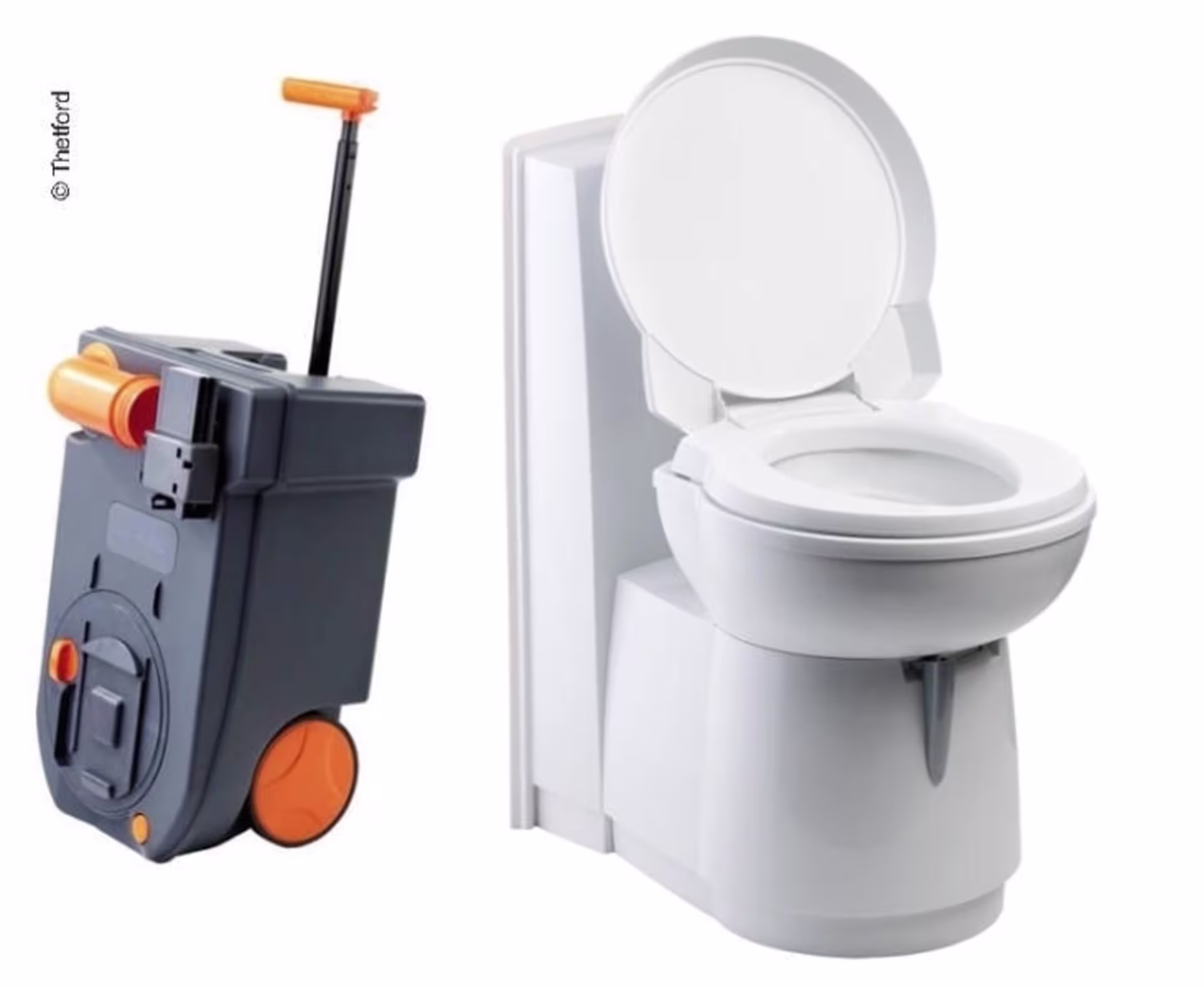 Cassettentoilette C263-CS elektrisch keramik weiss