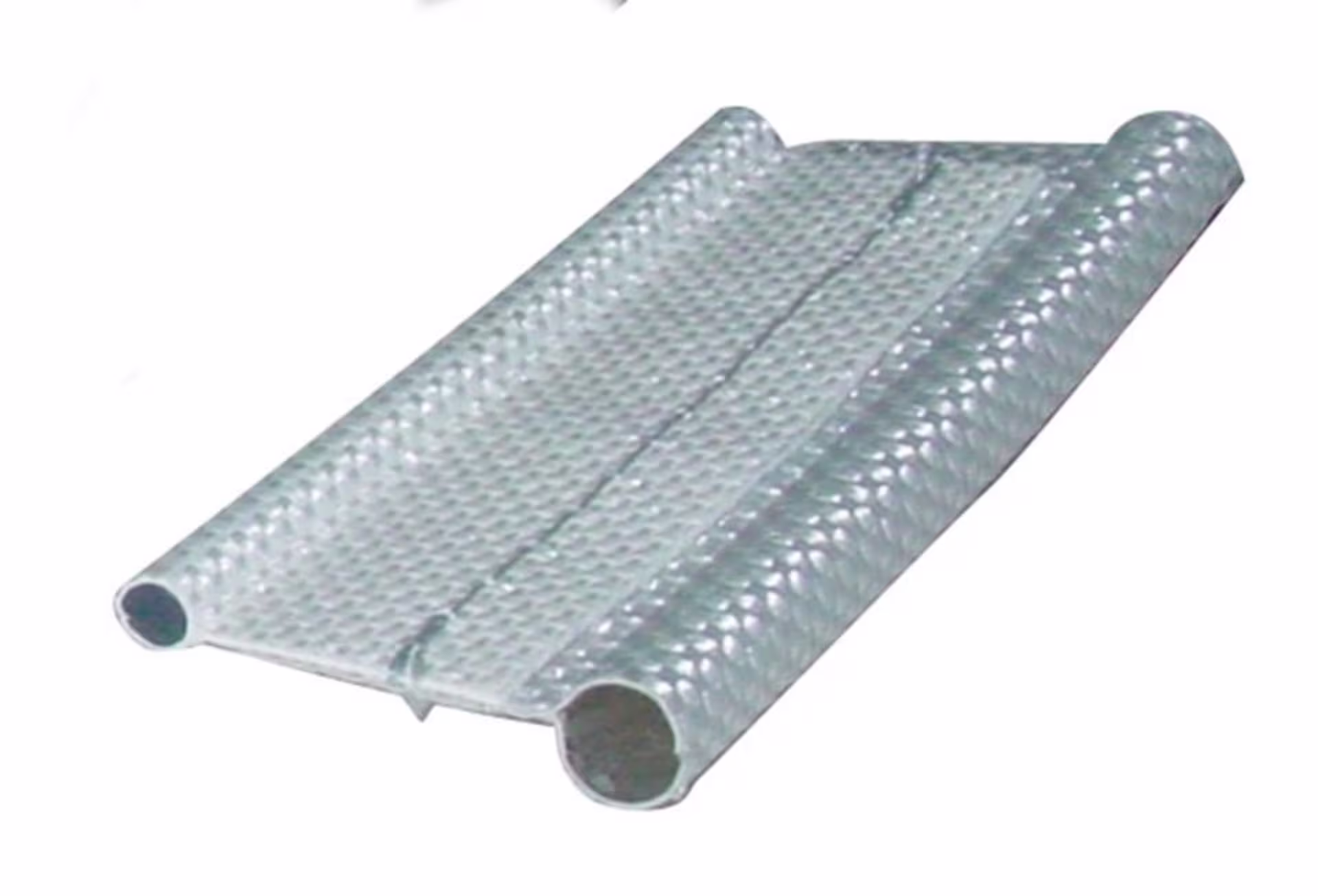 Double jonc en PVC gris clair 5mm à 8mm pour auvent ou voile d'ombrage lfm.