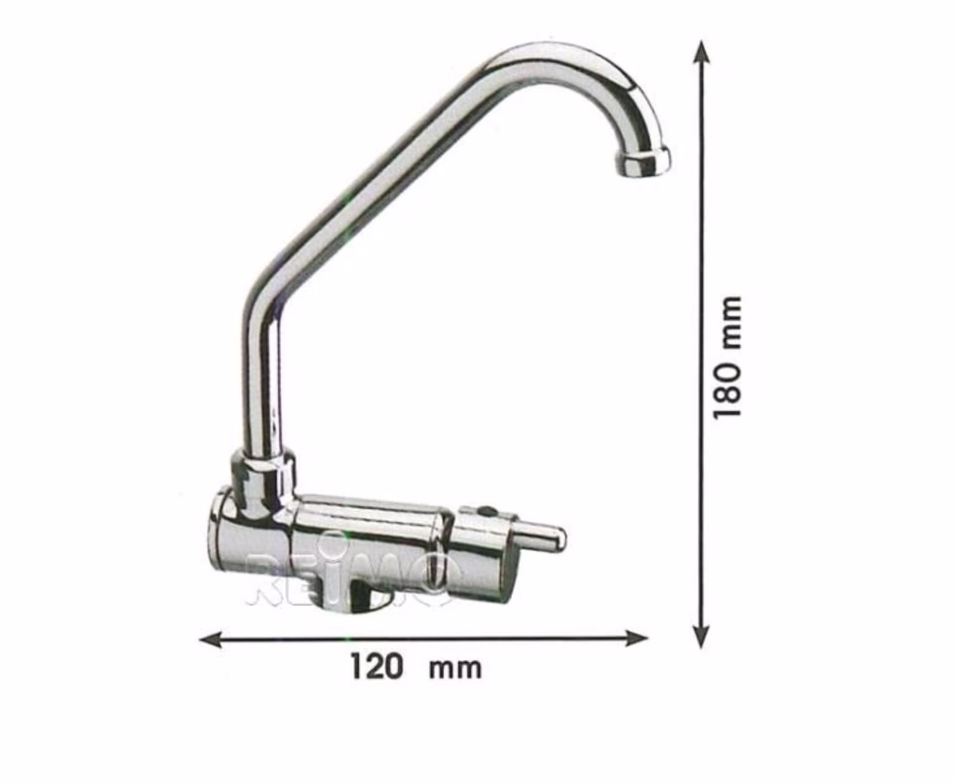 Kaltwasser-Wasserhahn für Waschbecken (Modellnummer 70508)