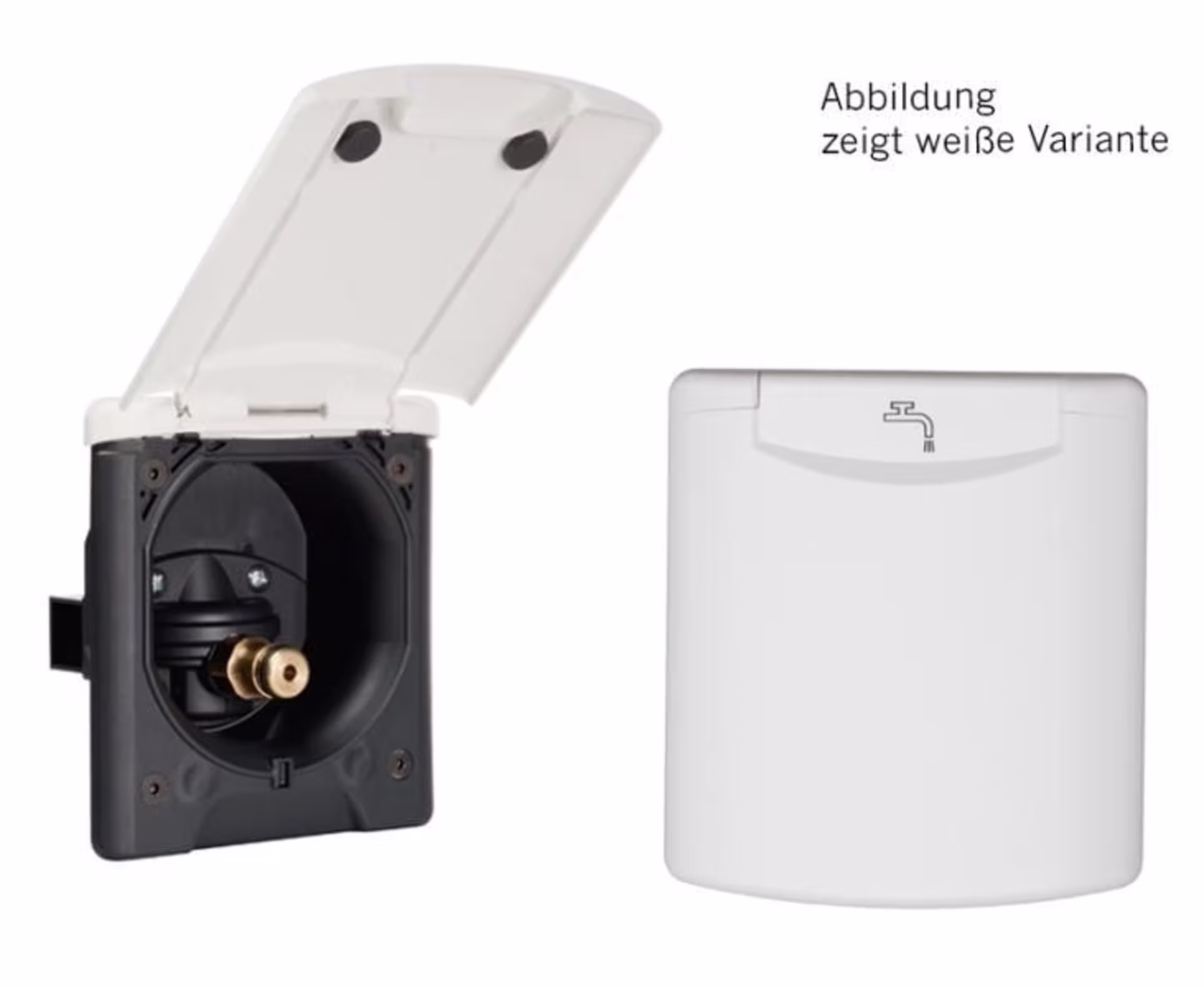 City-Wasseranschluss mit Magnetverschl. anthrazit,