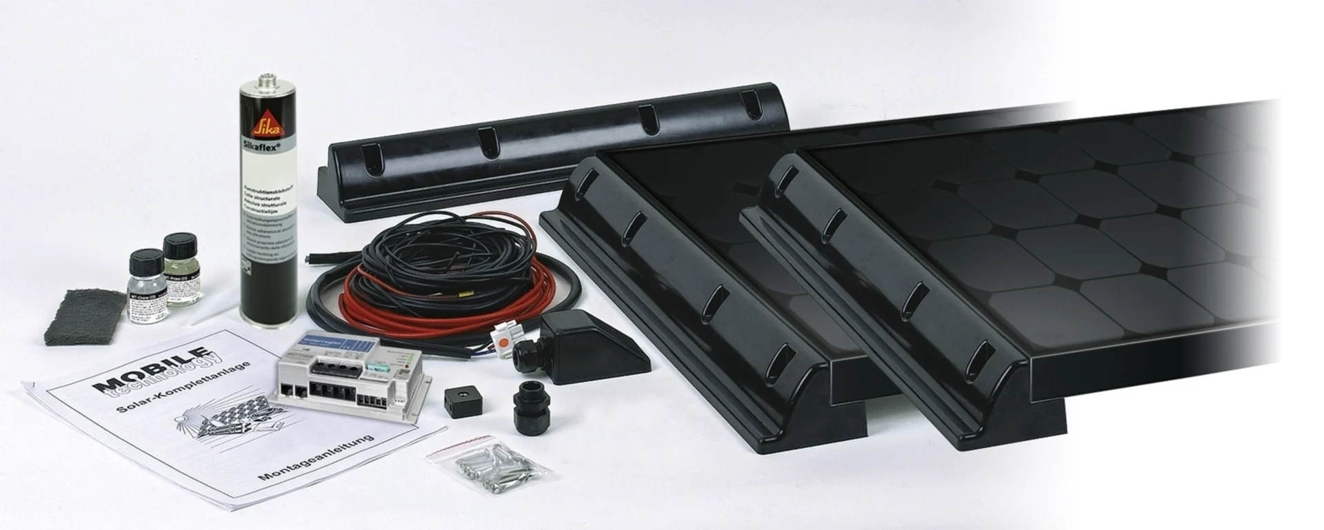 Büttner Elektronik Power Line MT 420-2 Solar-Komplettanlage 2 x 210 W