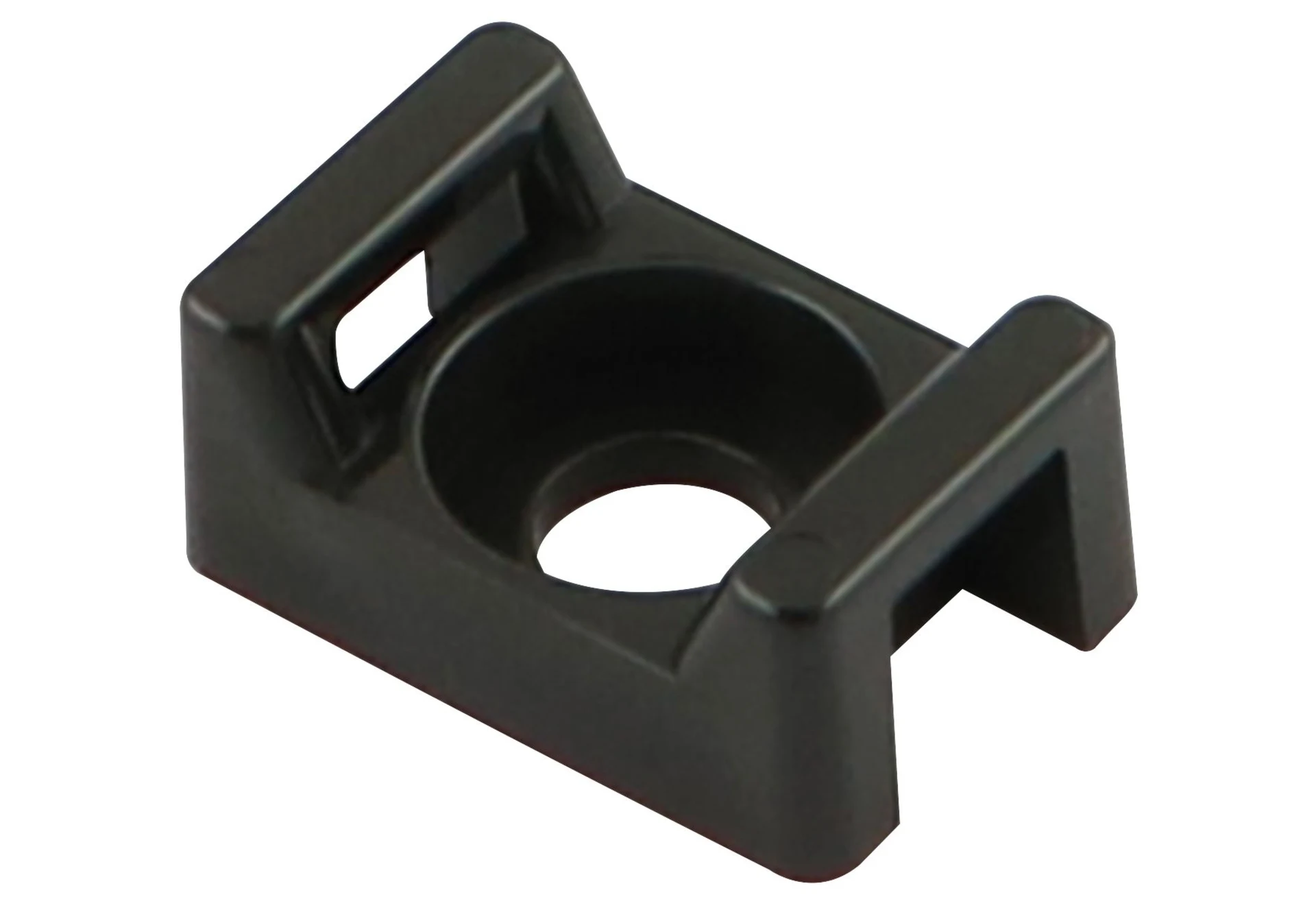 Socle pour serre-câbles noir