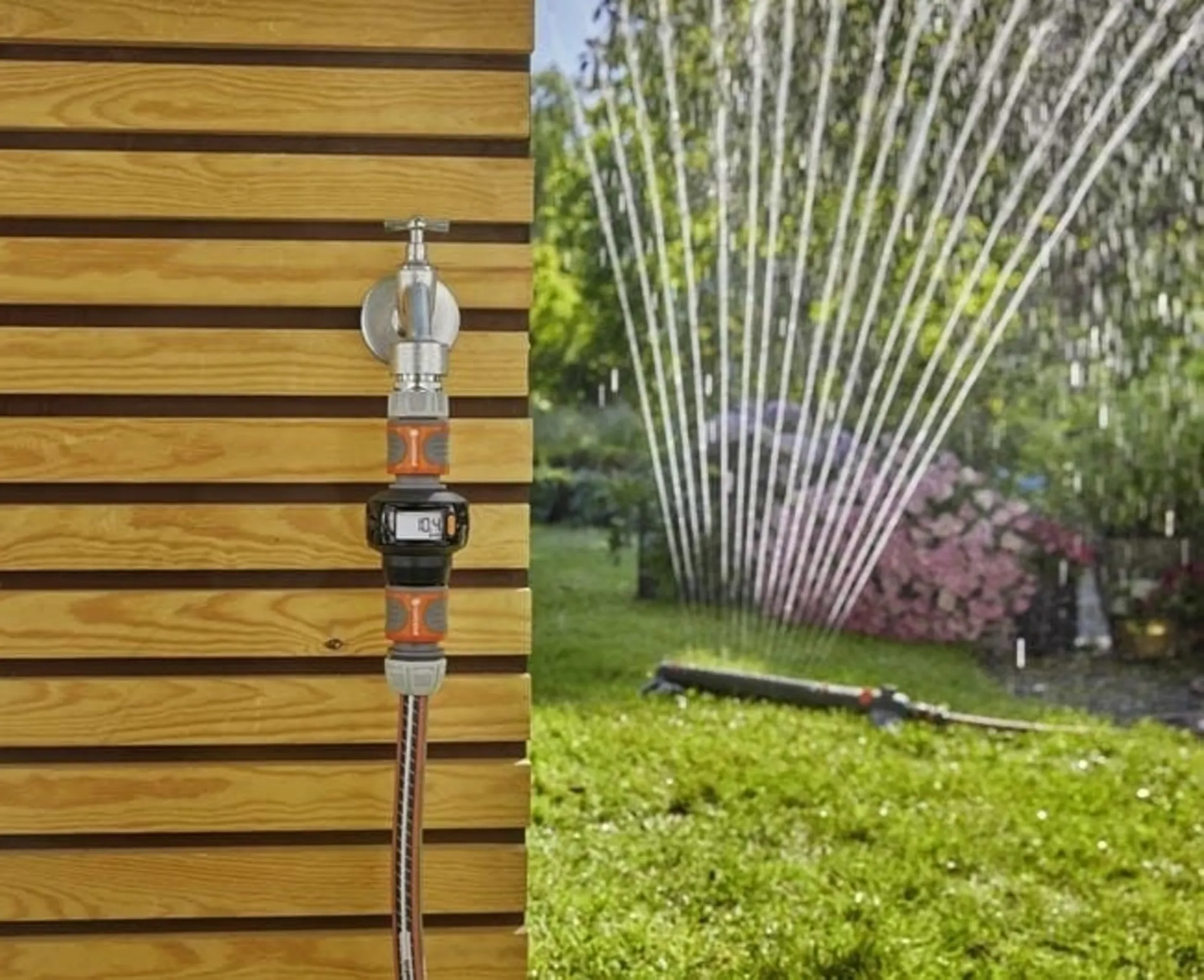 Compteur d'eau AquaCount avec fonction antisplash