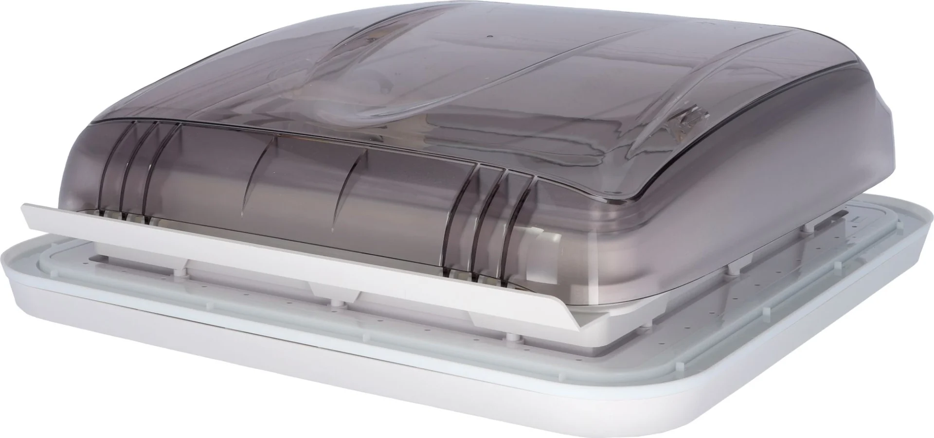 Berger Dachhaube mit Moskitoschutz & Verdunkelungsrollo 40 x 40 cm Transparent Berger Dachhaube mit Moskitoschutz & Verdunkelungsrollo 40 x 40 cm Transparent