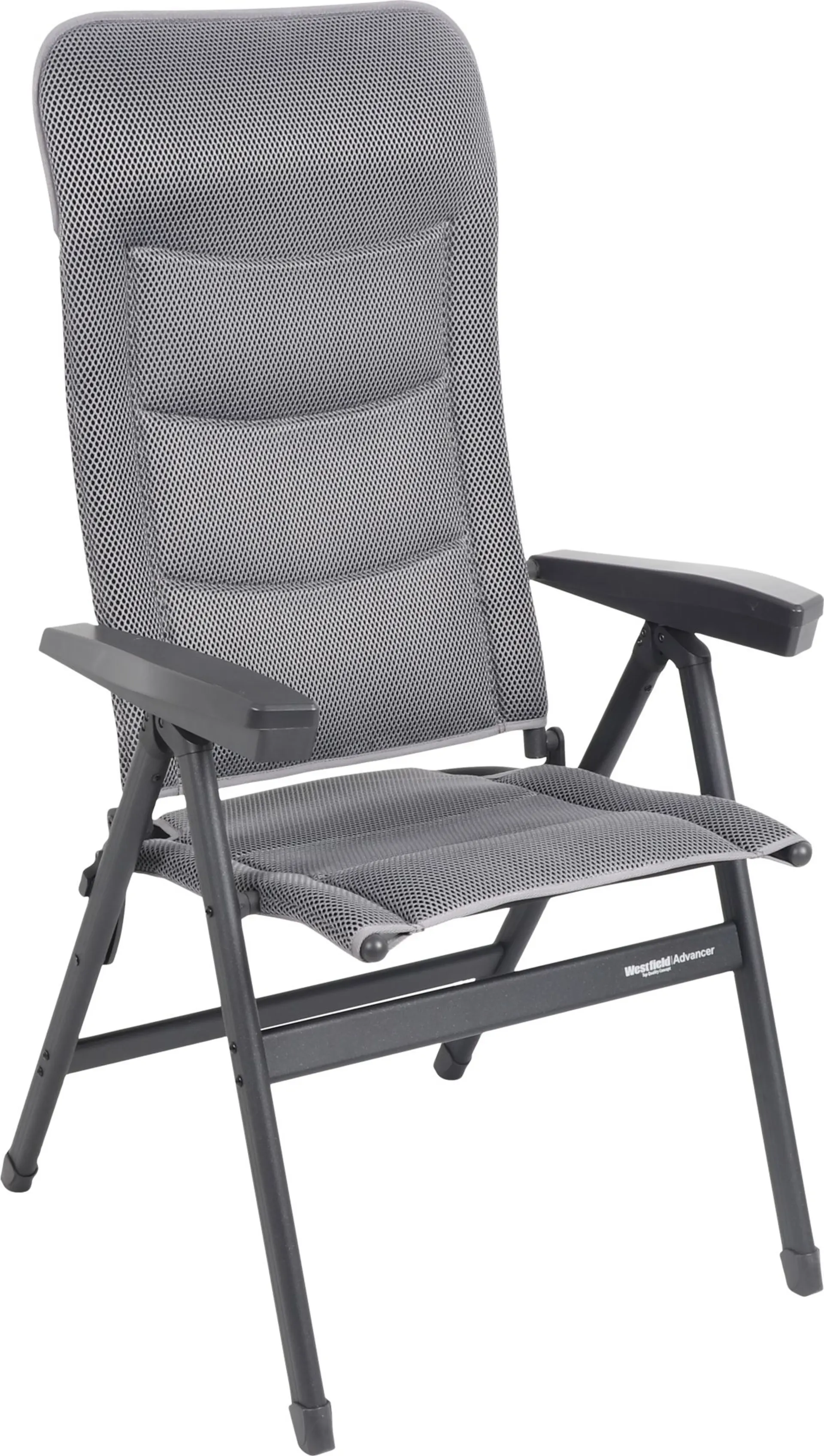 Westfield Advancer chaise pliante grise