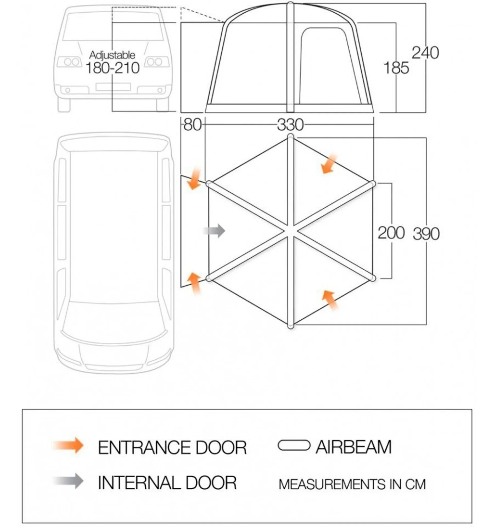 Vango HexAway Pro Air Low