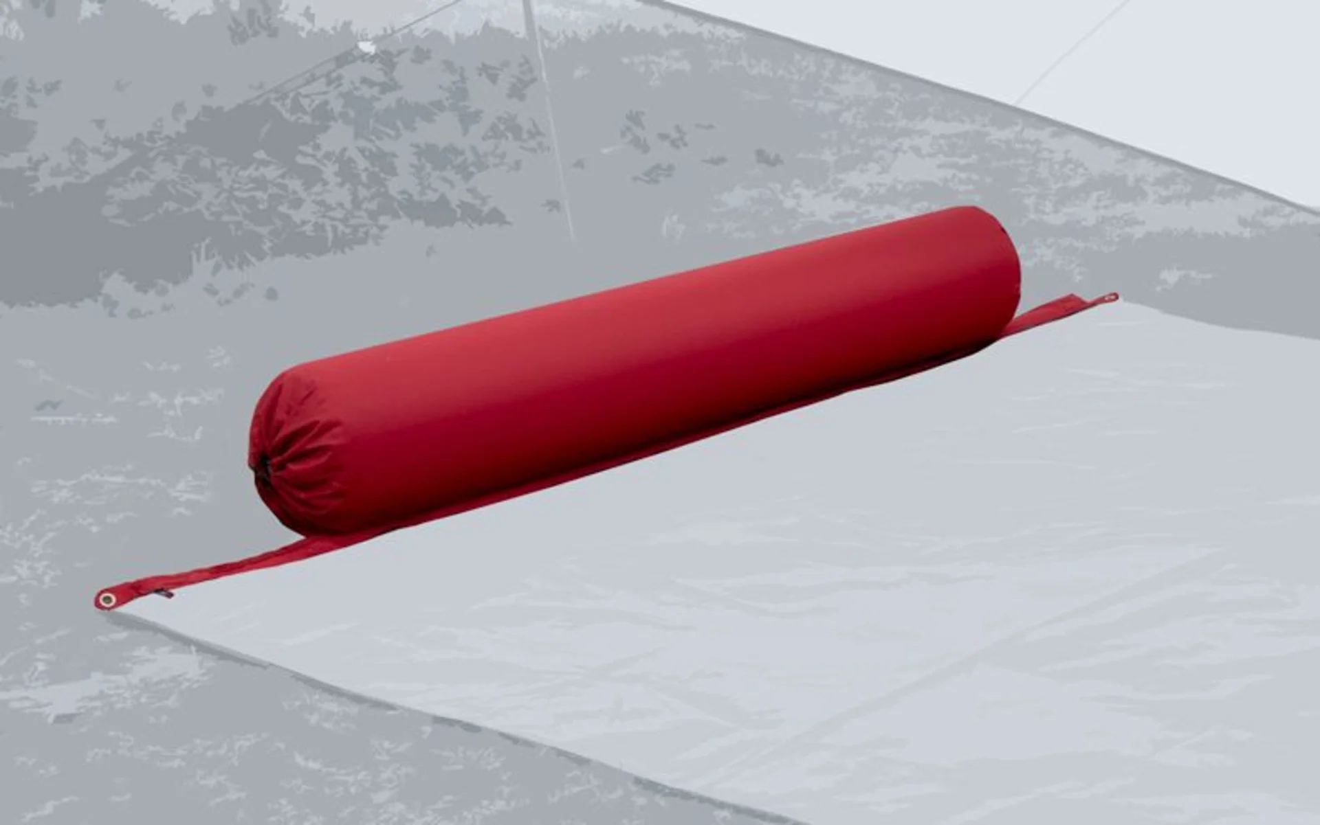 Bent rouleau de coussin Zip-XL Lounger barbados cherry