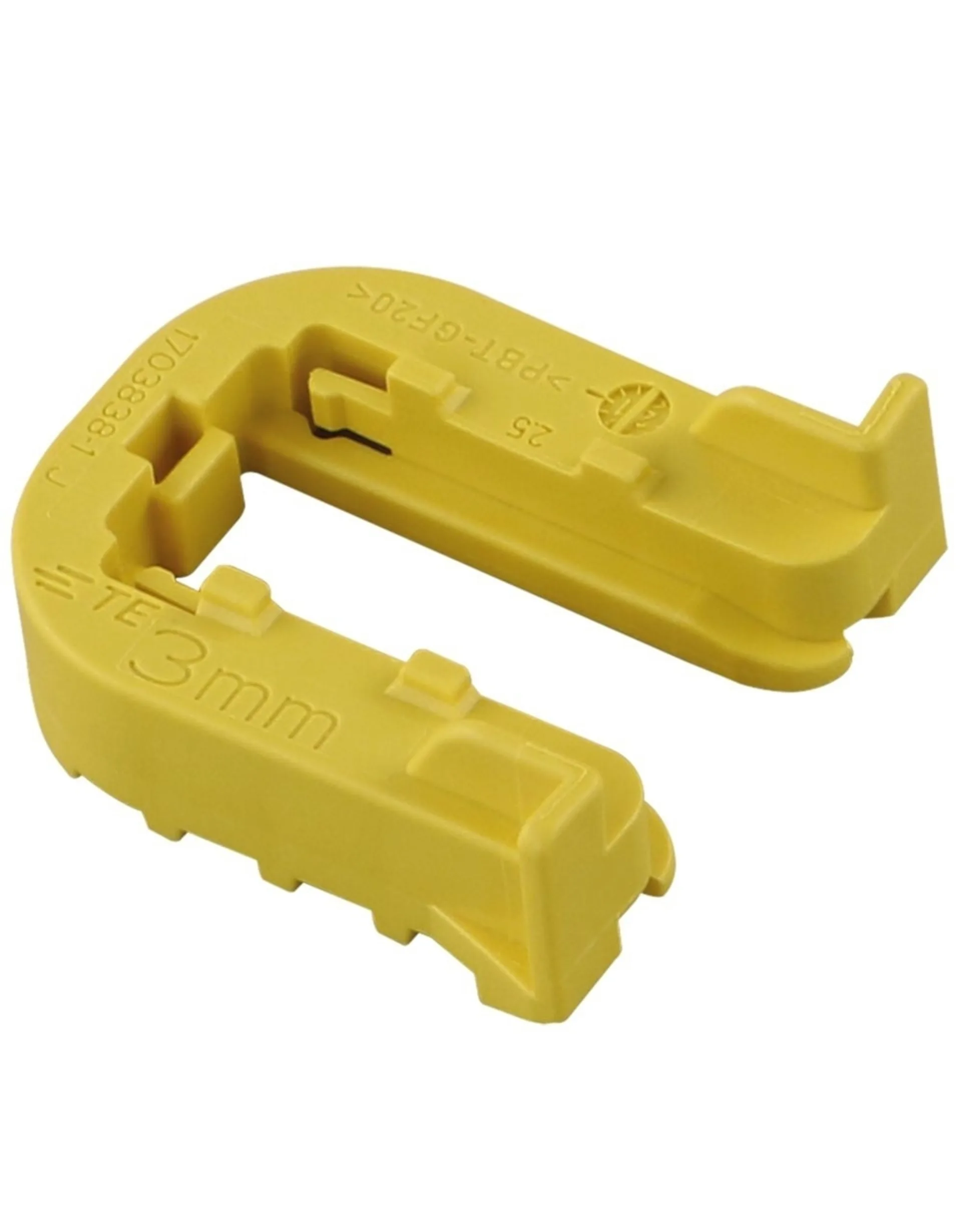 Befestigungsschieber HDSCS Typ A gelb 3.0 mm