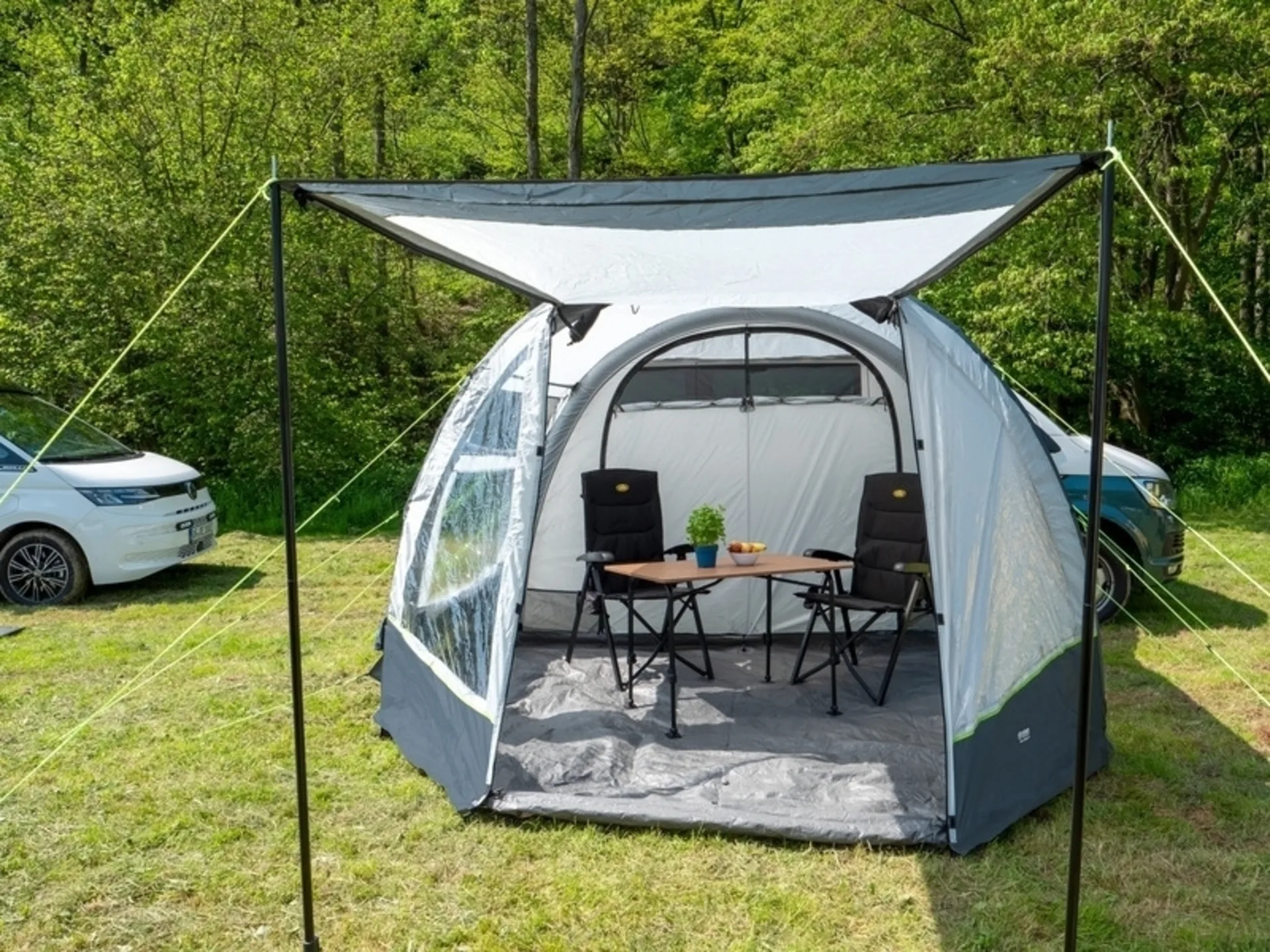 Tour Easy Air - Auvent de bus gonflable pour camping-cars